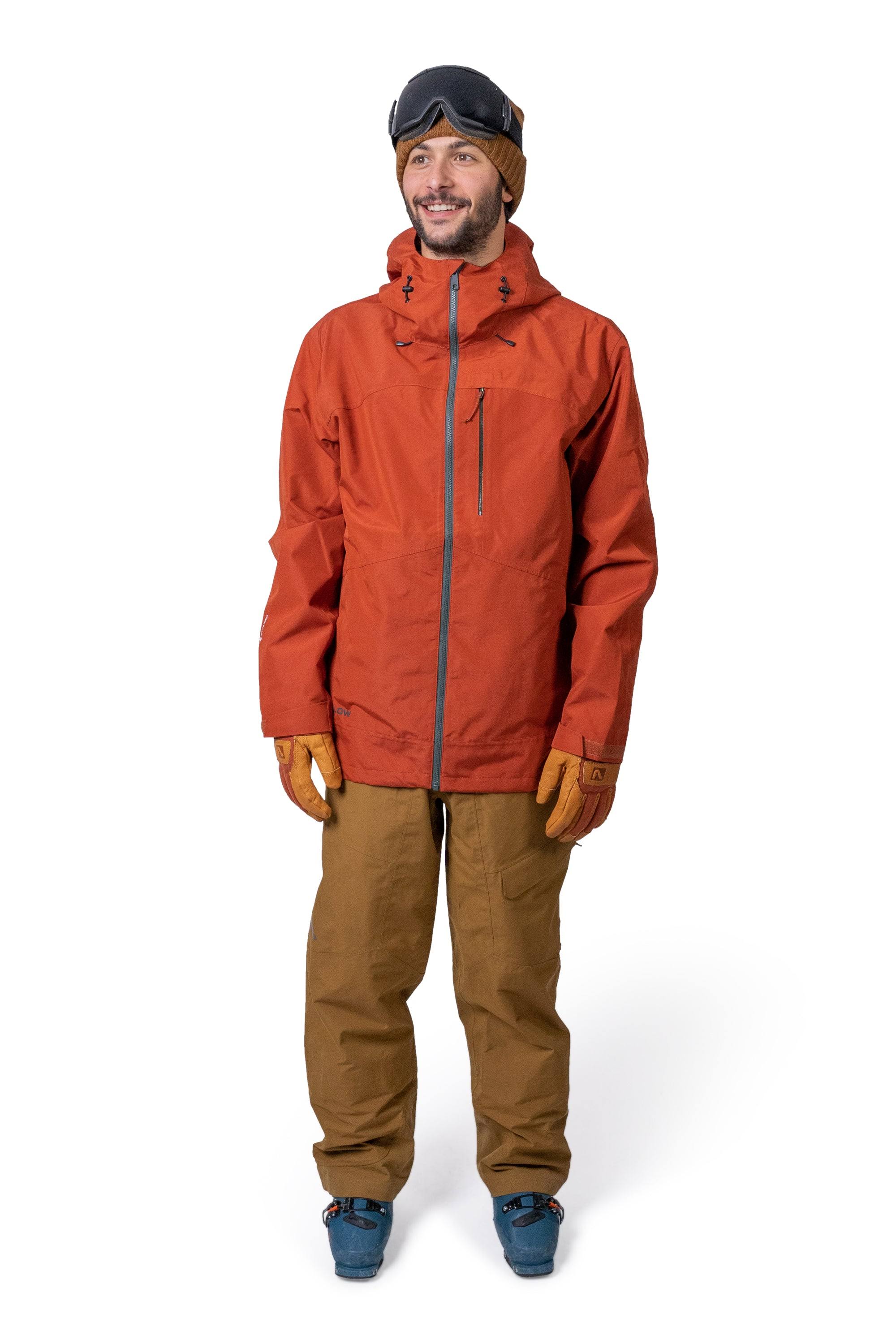 Flylow Knight Jacket Men's- Mercury/ Black V5_TMGCTDLK
