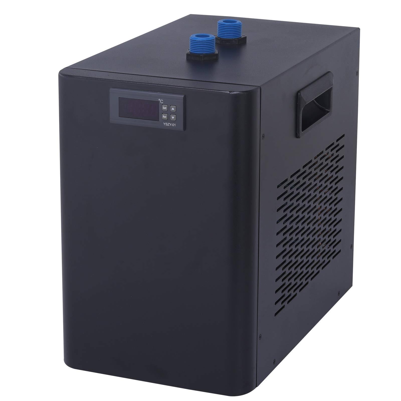 Water Chiller Cooling System, 160l110v Aquarium Chiller Air-Cooled Fish Tank Wat AF_AWOMM5JD Water Chiller Cooling System, 160l110v Aquarium Chiller Air-Cooled Fish Tank Wat AF_AWOMM5JD