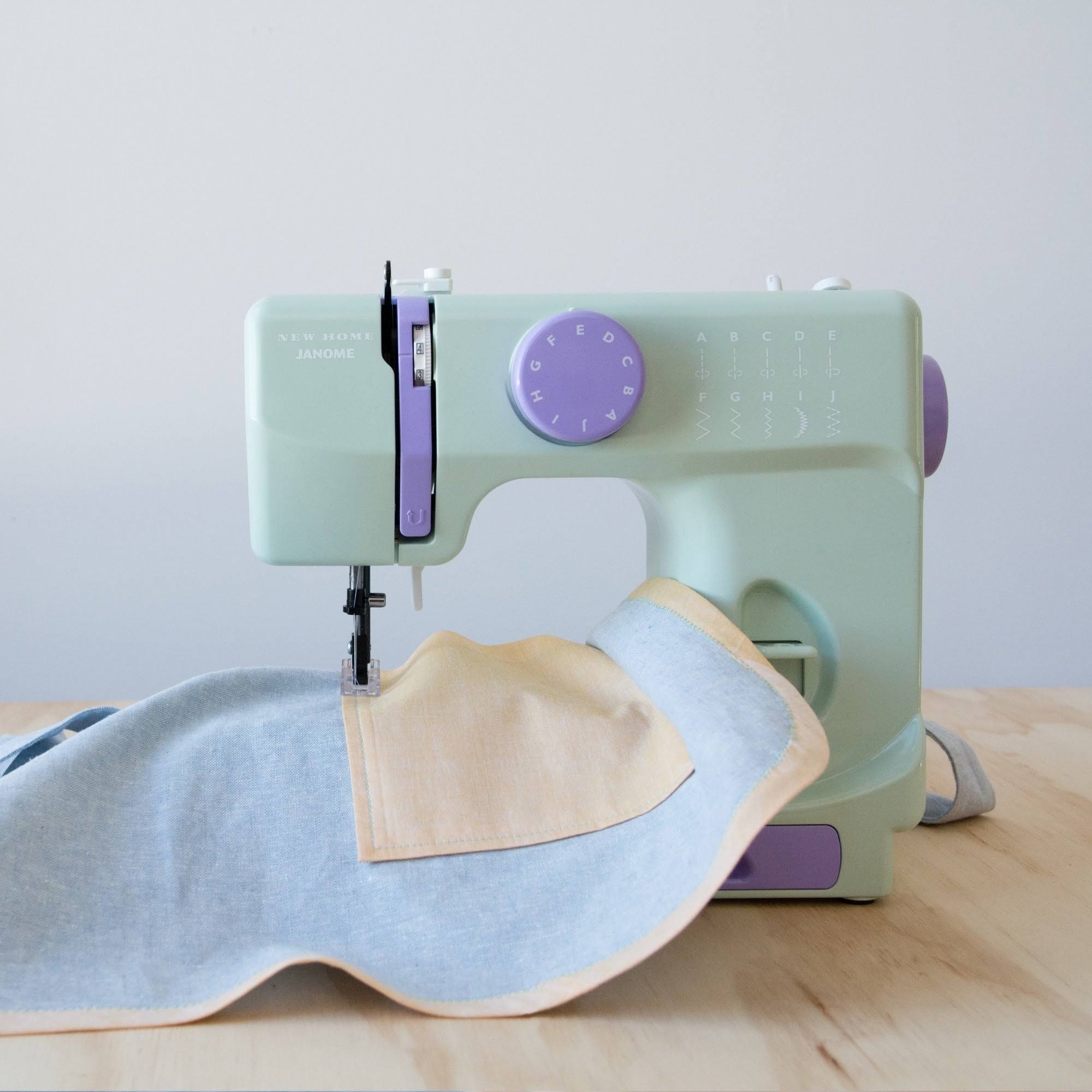 Janome New Home 10-Stitch Portable Sewing Machine - Mystical Mint KZ_0JVMEOB2