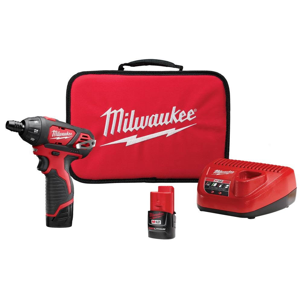 Milwaukee 2401-22 M12 Cordless Screwdriver Kit UA_RTFVJ6JE Milwaukee 2401-22 M12 Cordless Screwdriver Kit UA_RTFVJ6JE