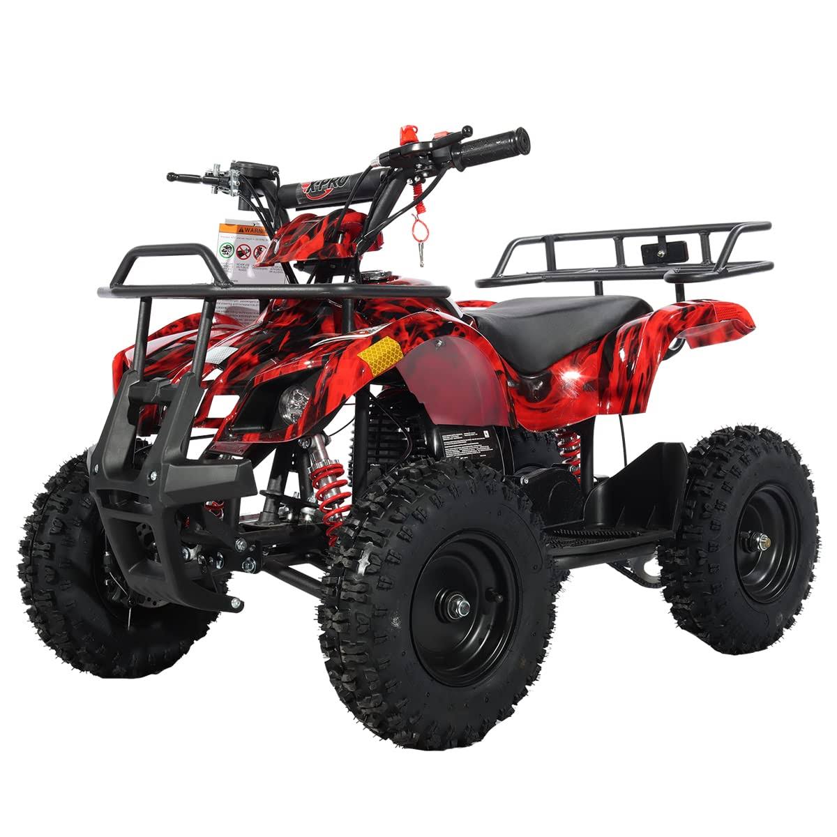 X-Pro Atv 4 Wheelers 40cc Atv Quads Quad (Spider Red) CN_YSEQLCSX