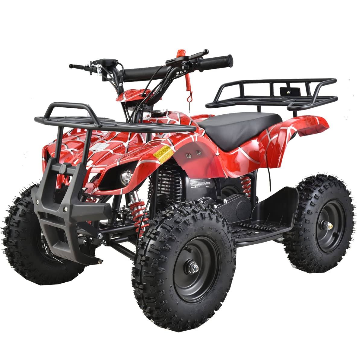 X-Pro Atv 4 Wheelers 40cc Atv Quads Quad (Spider Red) CN_YSEQLCSX
