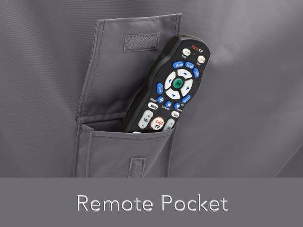 Covermates Outdoor Flip Top Tv Cover Up To 70 Inches, Durable Polyester, Weatherproof, Dustproof, Flip Touch Fastener Closure, Outdoor Tv Covers- 3A_QPYKYWV8