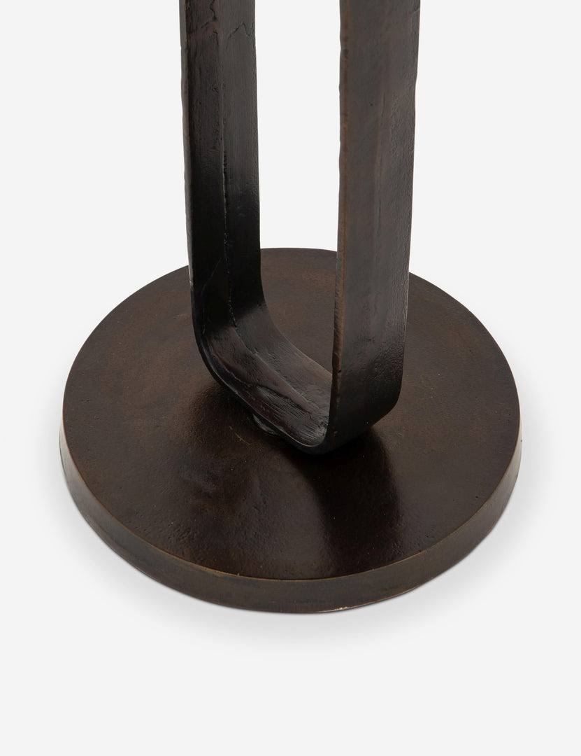 Four Hands - Douglas End Table - Aged Bronze TJ_F9PBJGWP Four Hands - Douglas End Table - Aged Bronze TJ_F9PBJGWP