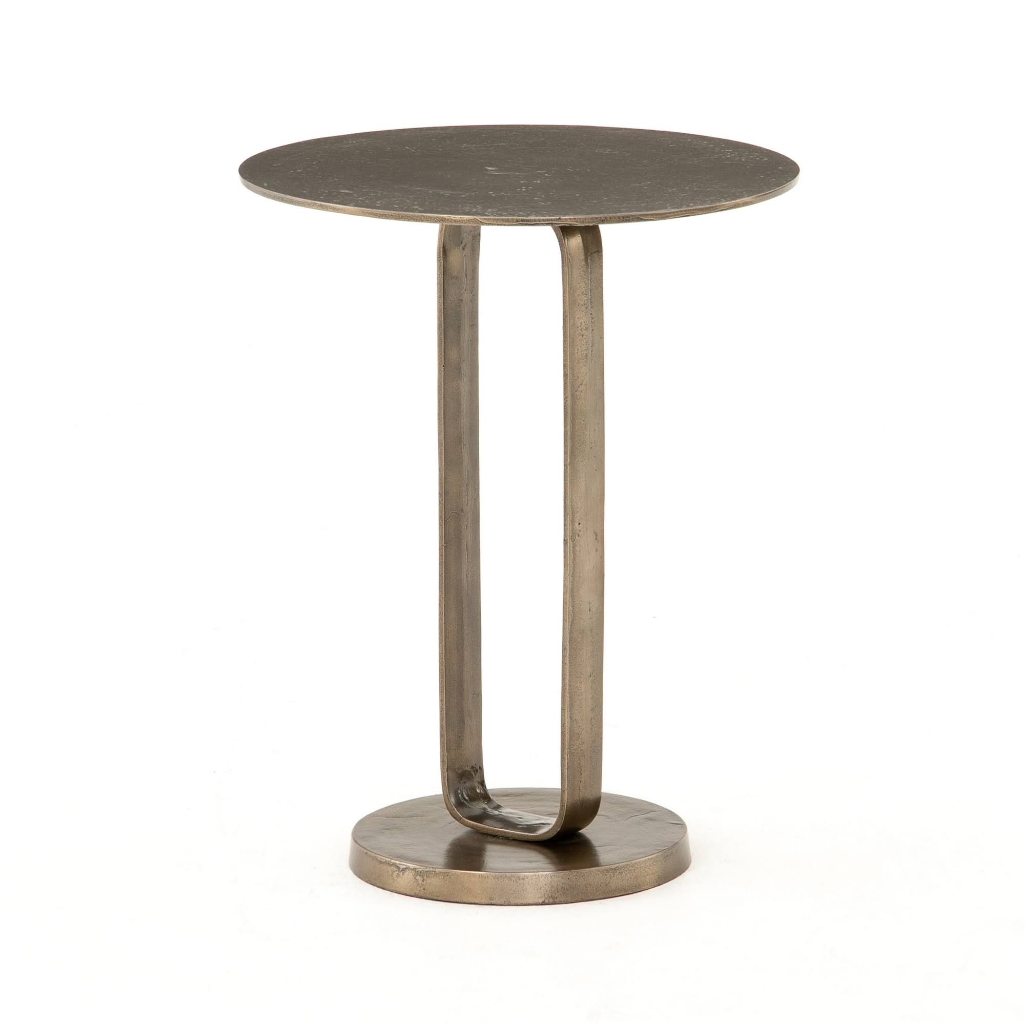 Four Hands - Douglas End Table - Aged Bronze TJ_F9PBJGWP Four Hands - Douglas End Table - Aged Bronze TJ_F9PBJGWP
