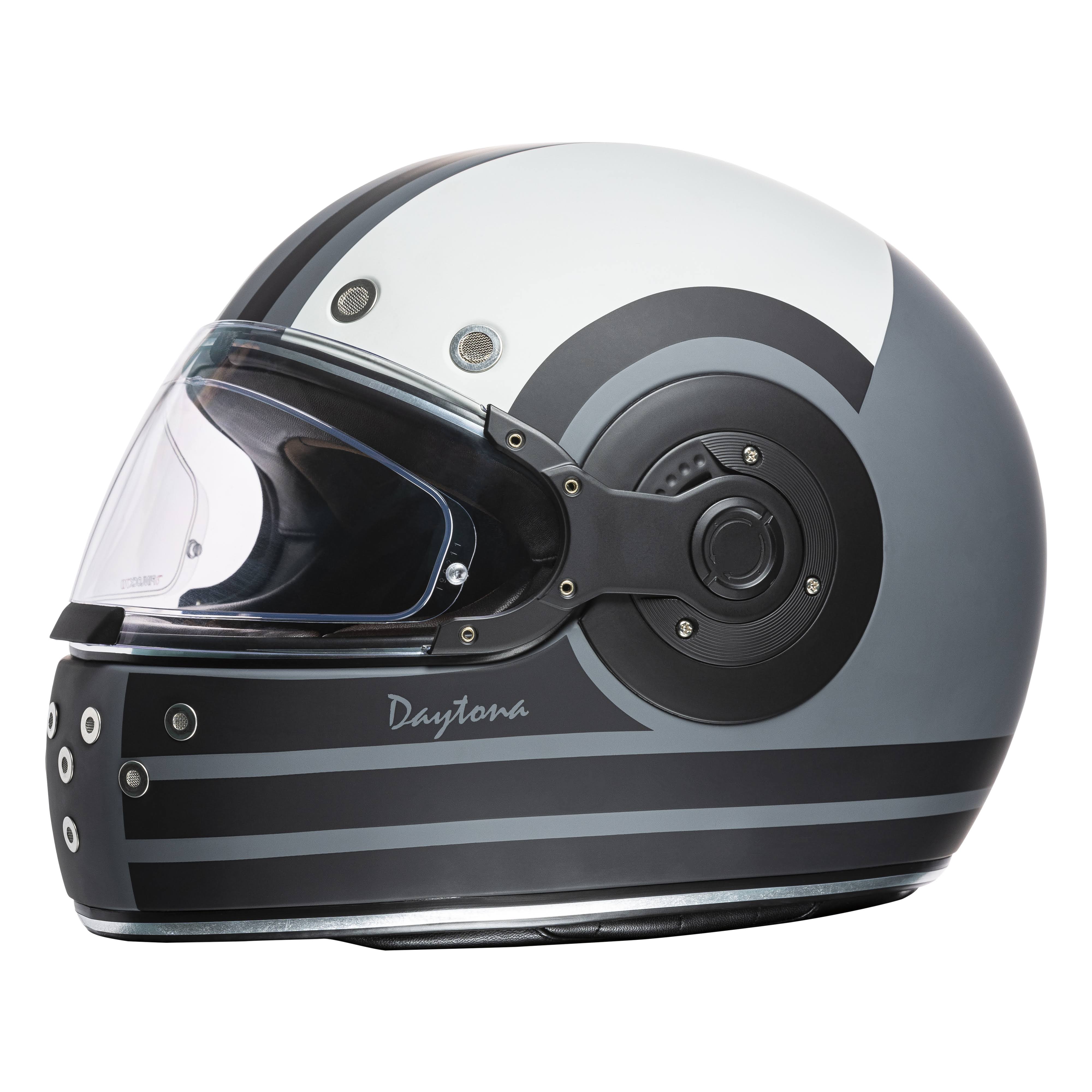 Daytona Helmets R1-B-L Retro Large Dull Black Full Face Helmet 7L_LLOGDN1N Daytona Helmets R1-B-L Retro Large Dull Black Full Face Helmet 7L_LLOGDN1N