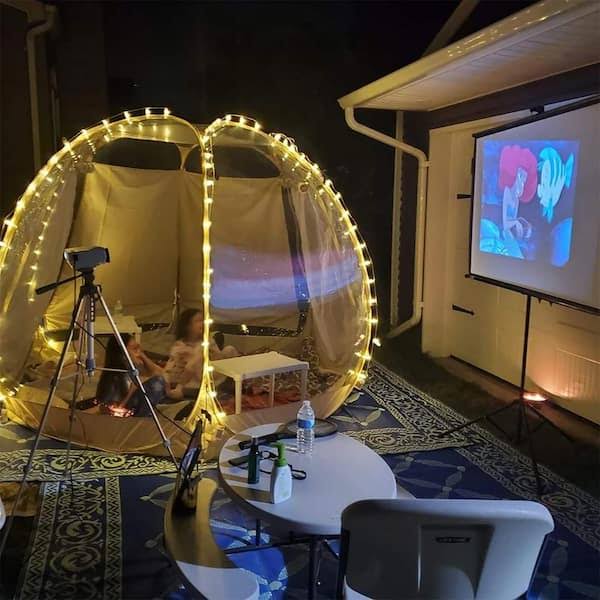 Alvantor 6 Ft. X 6 Ft. Beige Instant Pop Up Bubble Tent Screen House, Weatherproof Cold Protection 360 View Camping Tent 3X_RM5CX6AK Alvantor 6 Ft. X 6 Ft. Beige Instant Pop Up Bubble Tent Screen House, Weatherproof Cold Protection 360 View Camping Tent 3X_RM5CX6AK