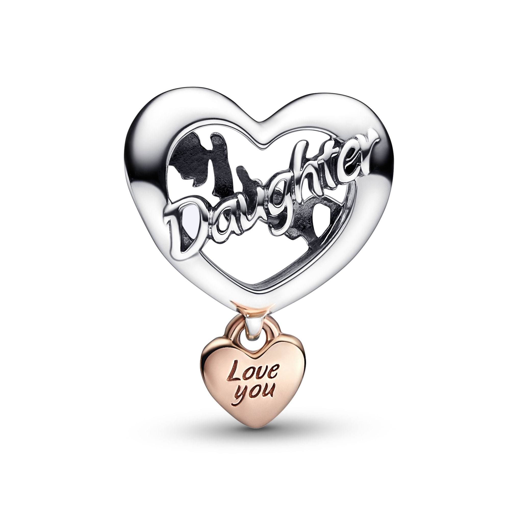 Pandora Rose Love You Daughter Heart Charm - 782327c00 3D_O5ALS3KH