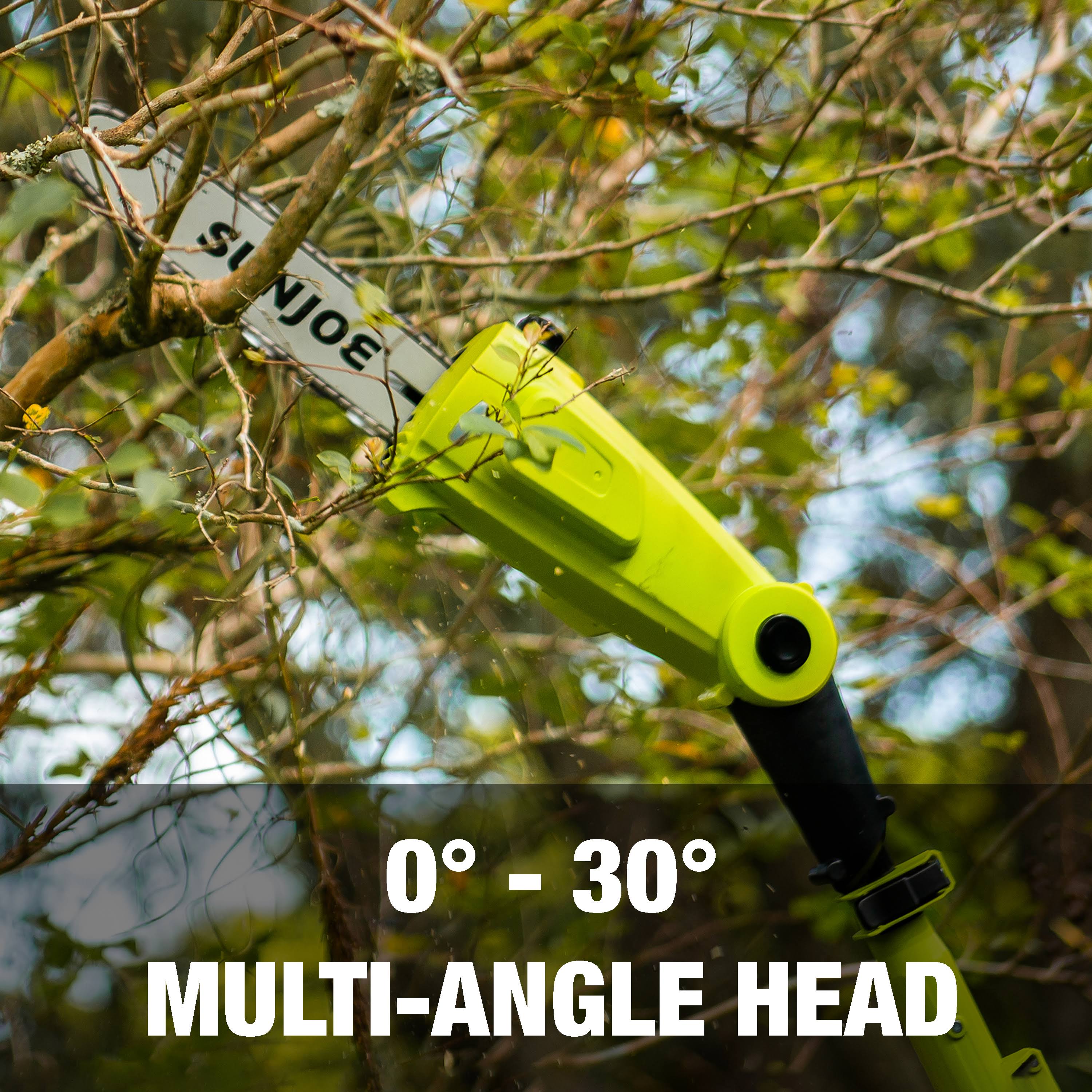 Sun Joe 24-Volt Cordless Telescoping Pole Chainsaw, 10-Inch, Tool Only A2_FAWFXW05 Sun Joe 24-Volt Cordless Telescoping Pole Chainsaw, 10-Inch, Tool Only A2_FAWFXW05