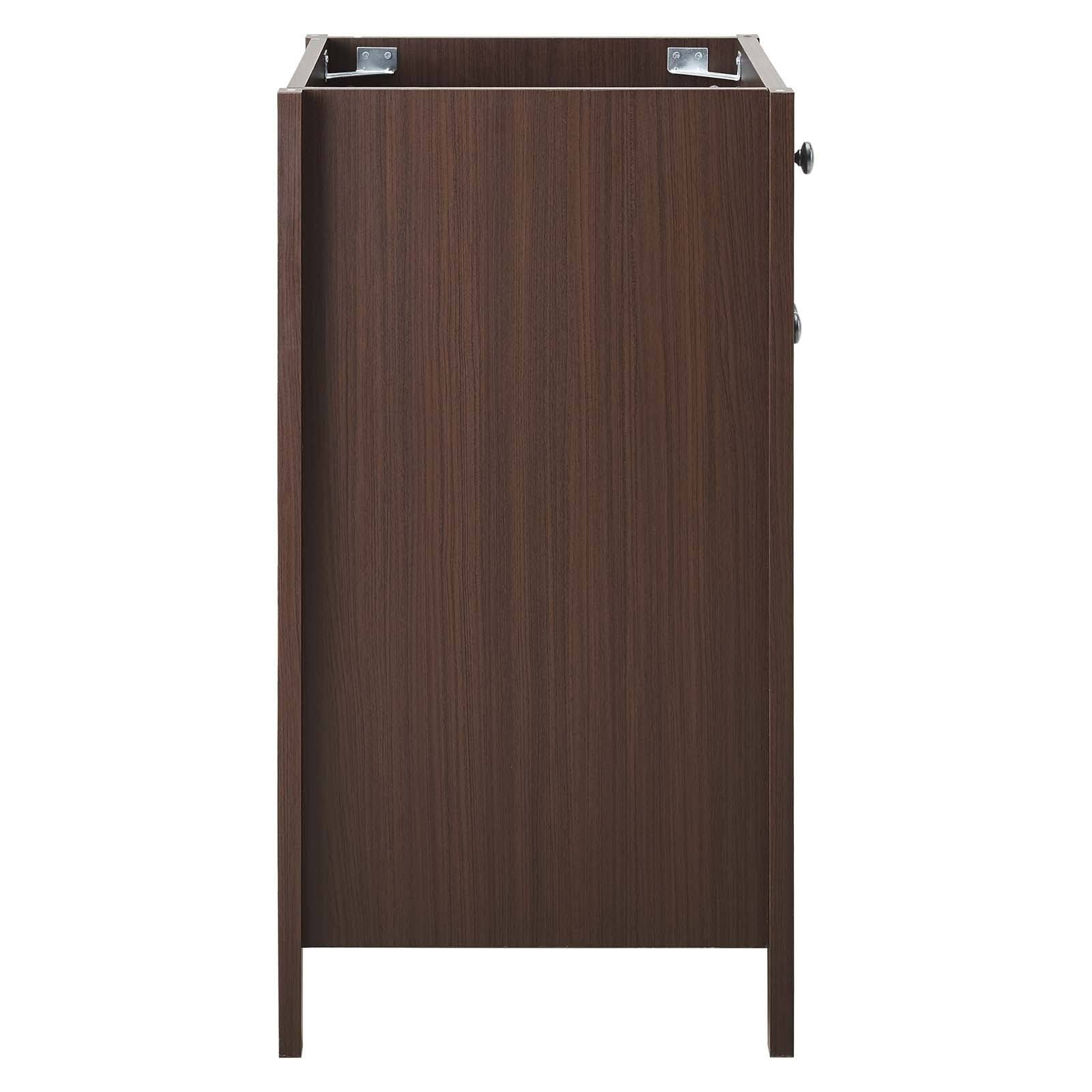 Modway Nantucket 24 Bathroom Vanity Cabinet (Sink Basin Not Included) Walnut FT_LGOII73R Modway Nantucket 24 Bathroom Vanity Cabinet (Sink Basin Not Included) Walnut FT_LGOII73R