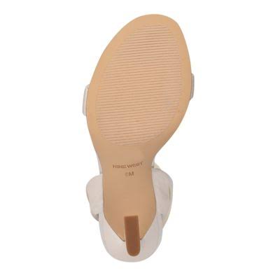 Nine West Kelsie Women's Heeled Dress Sandals, Size: 5.5, White FX_NOCZFWXZ Nine West Kelsie Women's Heeled Dress Sandals, Size: 5.5, White FX_NOCZFWXZ