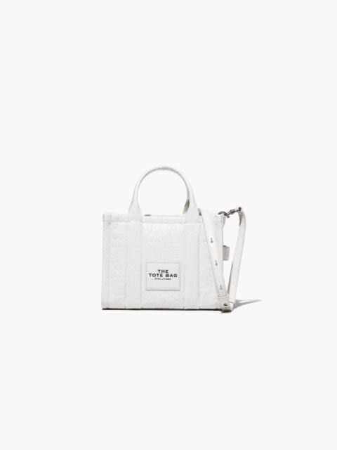 Marc Jacobs The Medium Croc Embossed Leather Tote In Ivory MX_M9FWEEC8 Marc Jacobs The Medium Croc Embossed Leather Tote In Ivory MX_M9FWEEC8