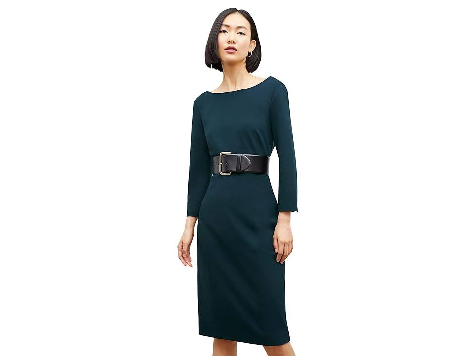 M.M.Lafleur Winston Dress - Washable Ponte Women's Clothing Deep Sea : 0 NT_UCXNFCWJ M.M.Lafleur Winston Dress - Washable Ponte Women's Clothing Deep Sea : 0 NT_UCXNFCWJ