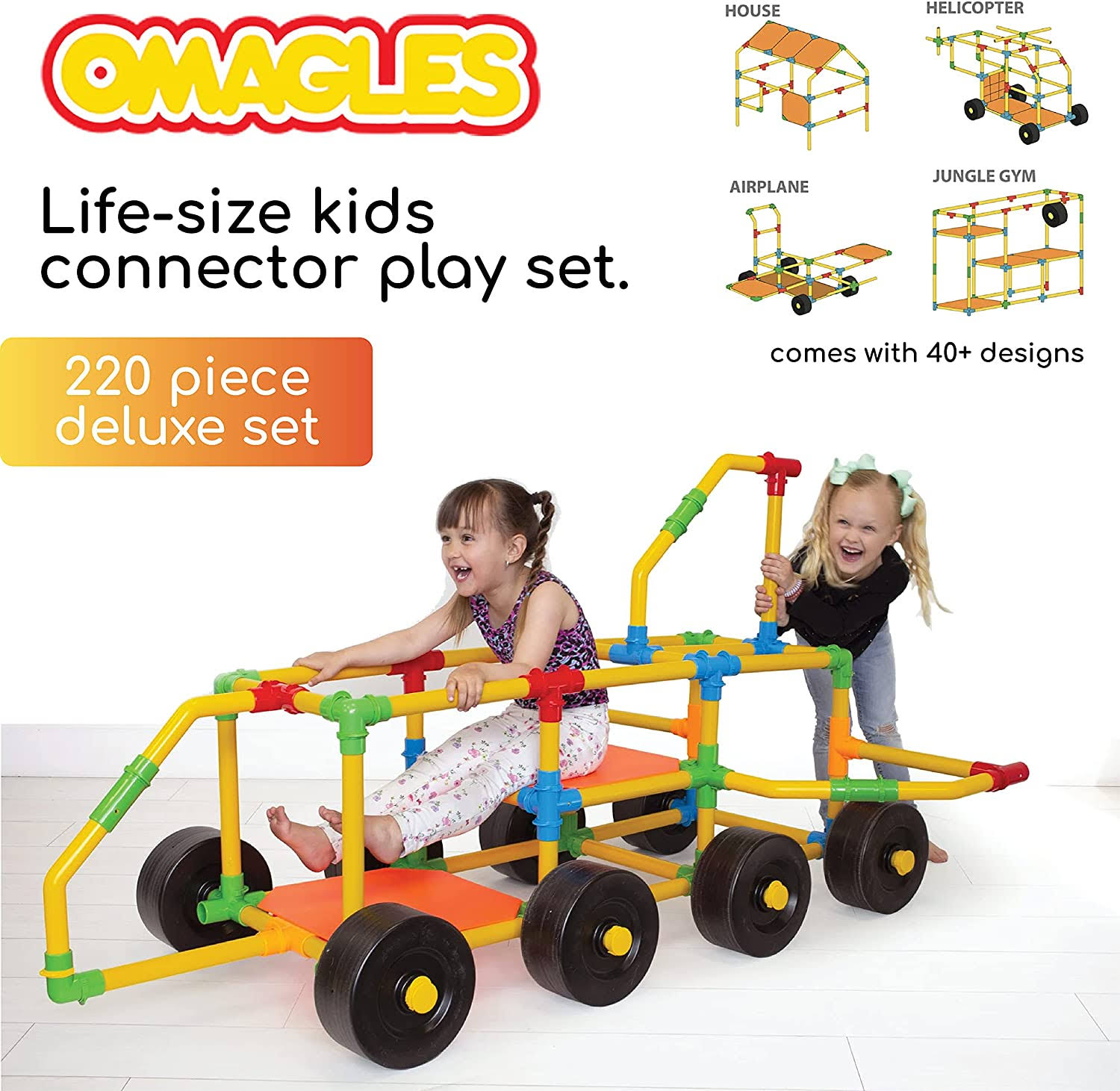 Tubelox Deluxe Building Set - The Ultimate Kids Stem Toy - W6_X7NMV95A Tubelox Deluxe Building Set - The Ultimate Kids Stem Toy - W6_X7NMV95A