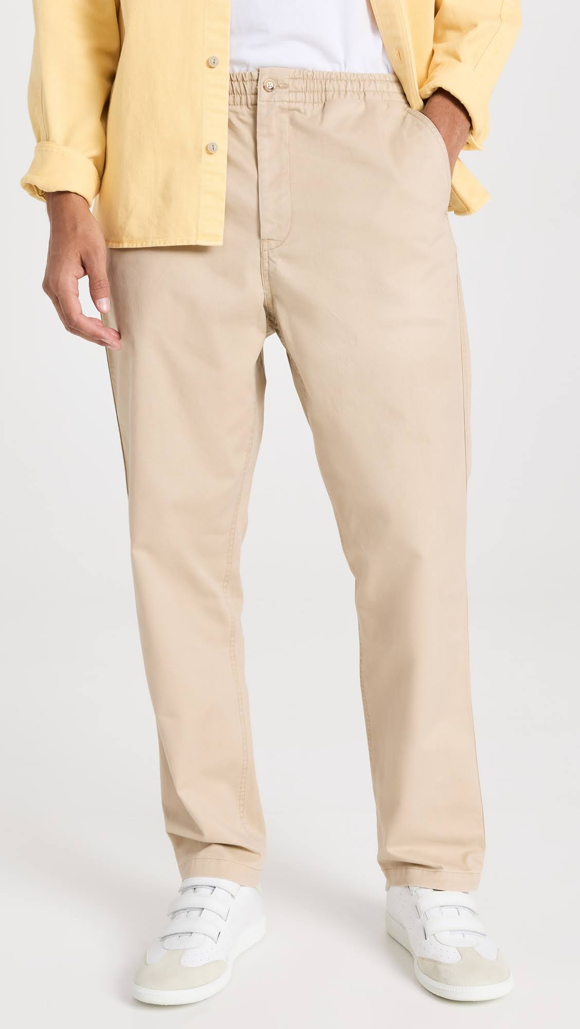 Polo Ralph Lauren Men's Stretch Classic-Fit Polo Prepster Pants - Classic Khaki - Size L PA_8I1ZAMOY