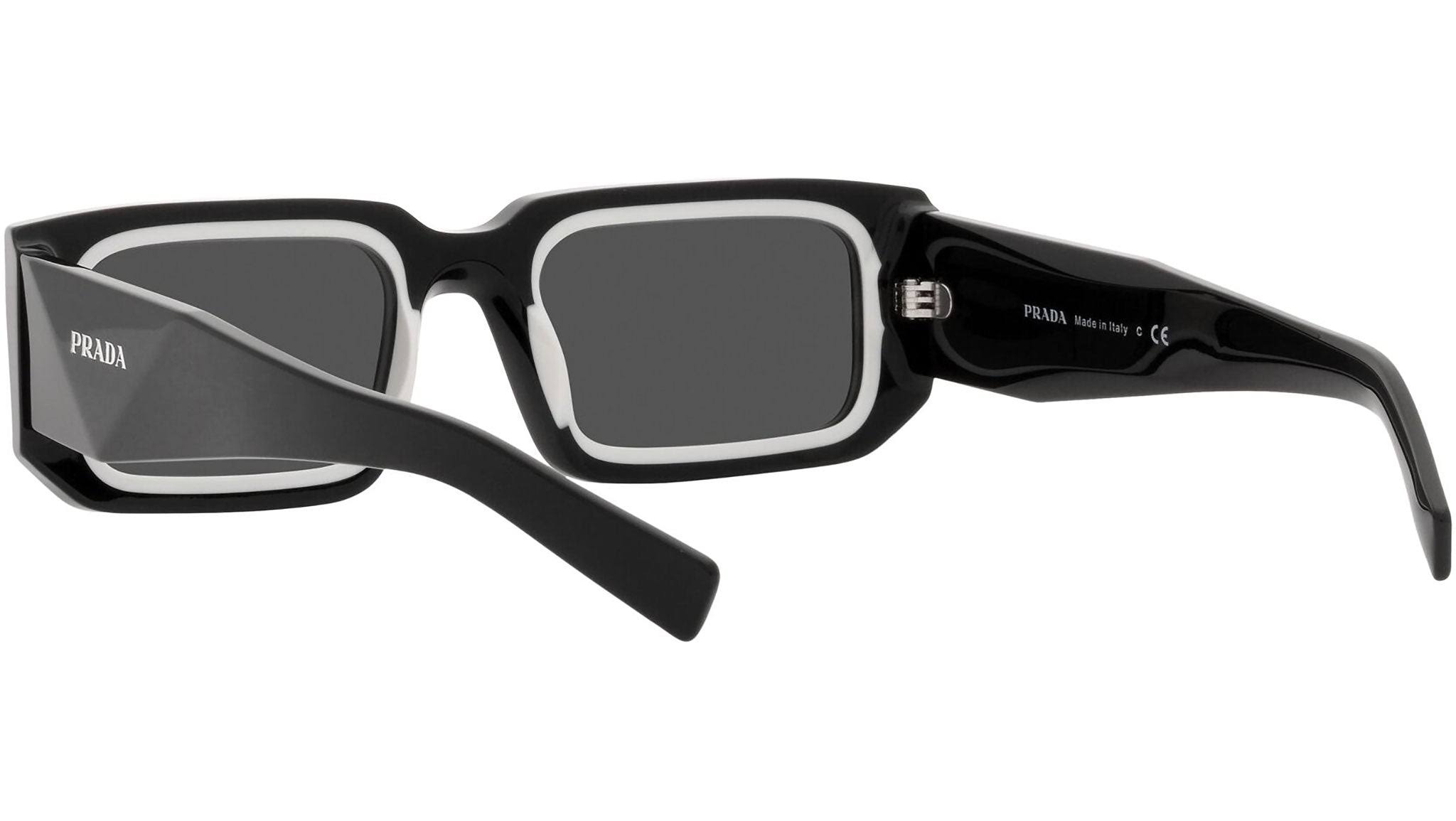 Prada Pr 06ys Sunglasses 09q5s0 Black / White ZF_SL3LTTPD
