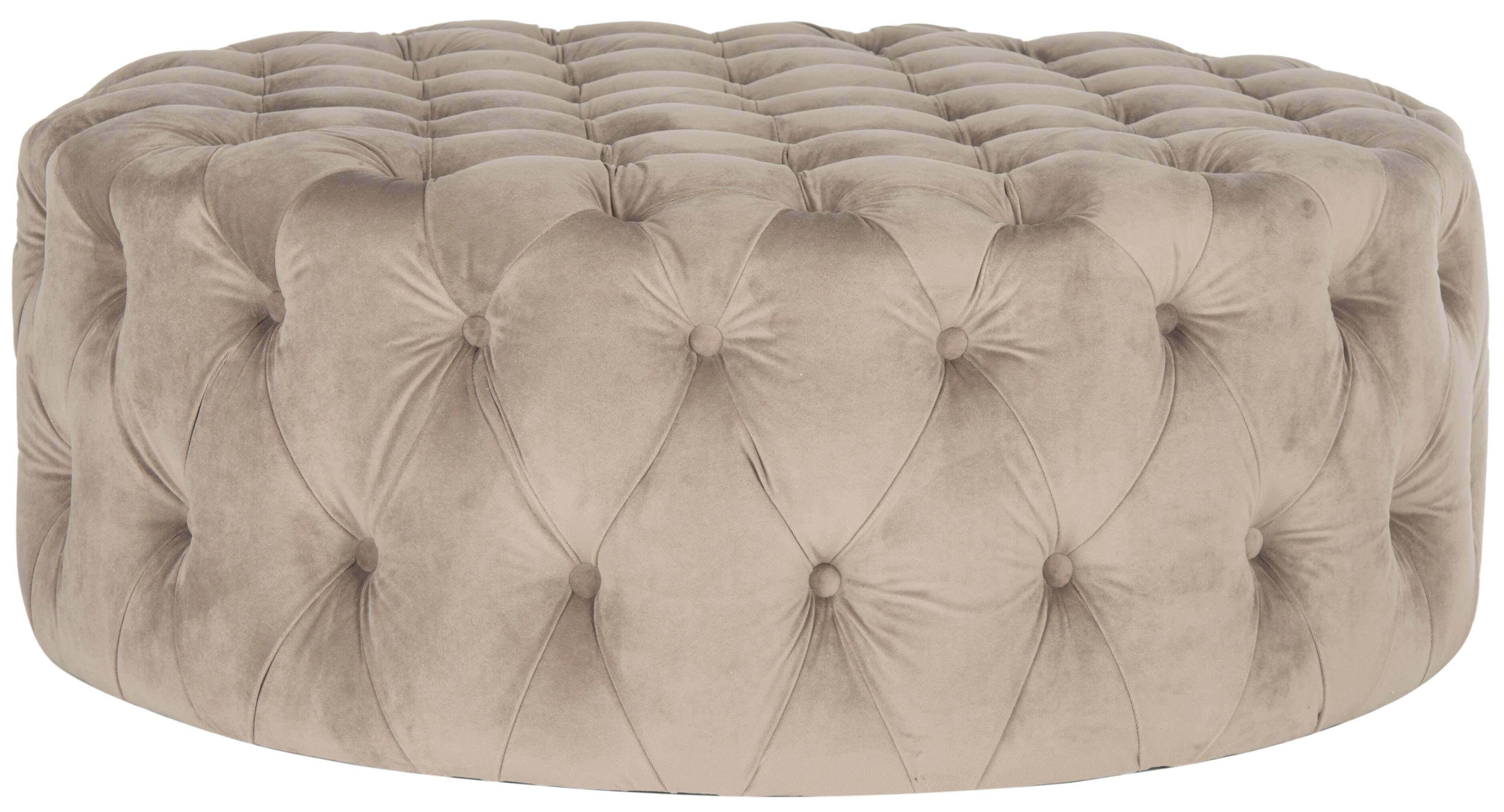Safavieh Charlene Navy Tufted Ottoman 8Q_1T1X6ZYZ Safavieh Charlene Navy Tufted Ottoman 8Q_1T1X6ZYZ