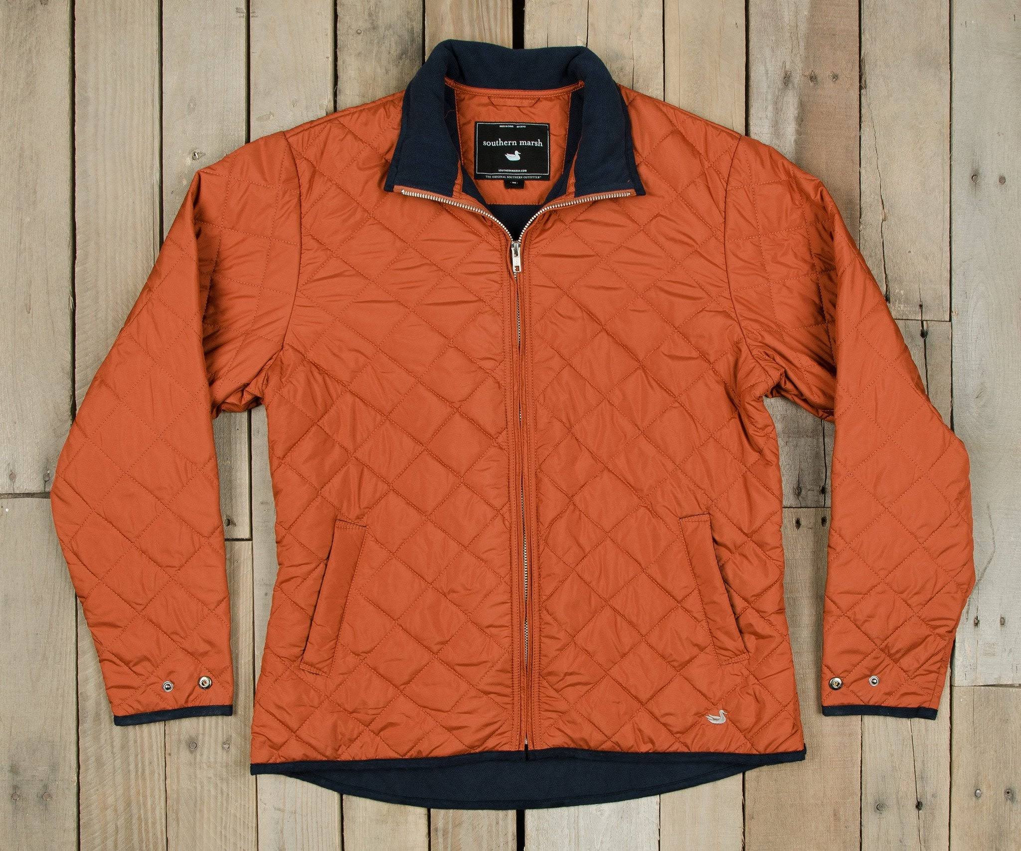 Southern Marsh Marshall Quilted Jacket Small / Sandstone Quilt US_HWY9K7UQ