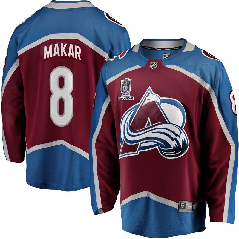 Men's Fanatics Branded Burgundy Cale Makar Colorado Avalanche 2022 Stanley Cup Champions Breakaway Patch Player Jersey 5xl UU_9AZD5JME Men's Fanatics Branded Burgundy Cale Makar Colorado Avalanche 2022 Stanley Cup Champions Breakaway Patch Player Jersey 5xl UU_9AZD5JME