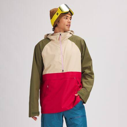 Stoic Men's Shell Anorak In Stretch Limo - Size: Large TI_YTRRGQ5K