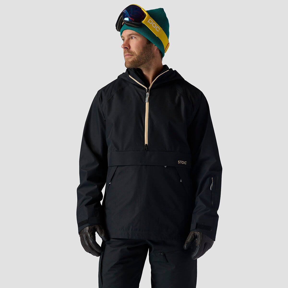 Stoic Men's Shell Anorak In Stretch Limo - Size: Large TI_YTRRGQ5K