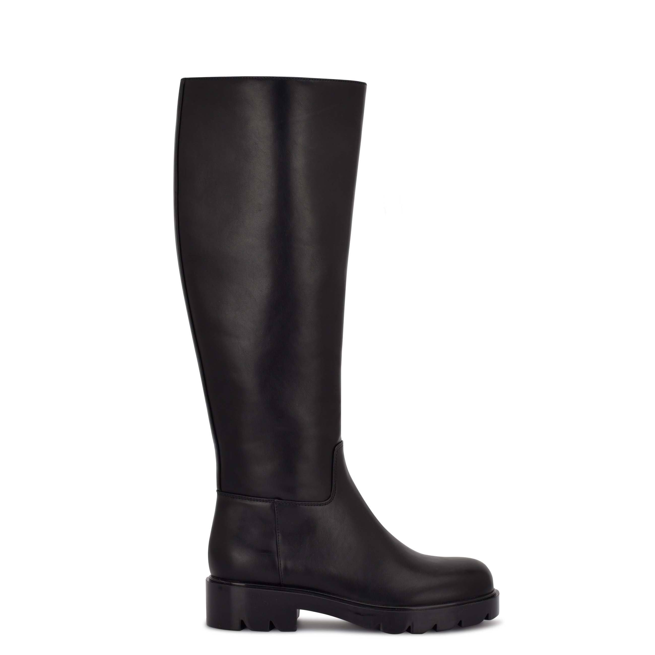Nine West Womens Faux Leather Embossed Knee-High Boots - Black - Us 6 KU_WJFGQ5AV Nine West Womens Faux Leather Embossed Knee-High Boots - Black - Us 6 KU_WJFGQ5AV
