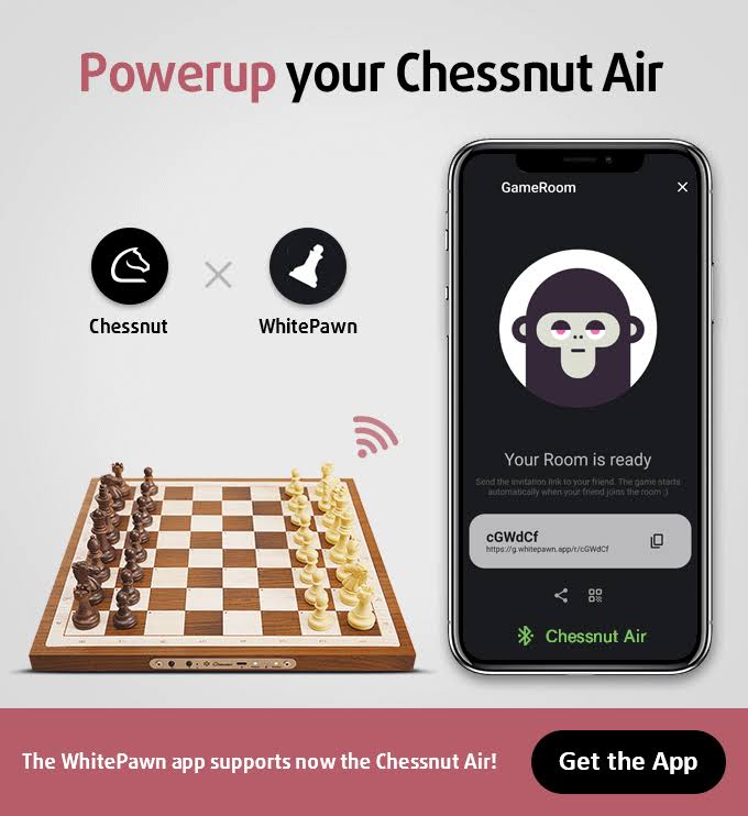Chess - The Chessnut Air - Incredible But Affordable Electronic Chessboard With Full Piece Recognition YP_JKZKTSF8