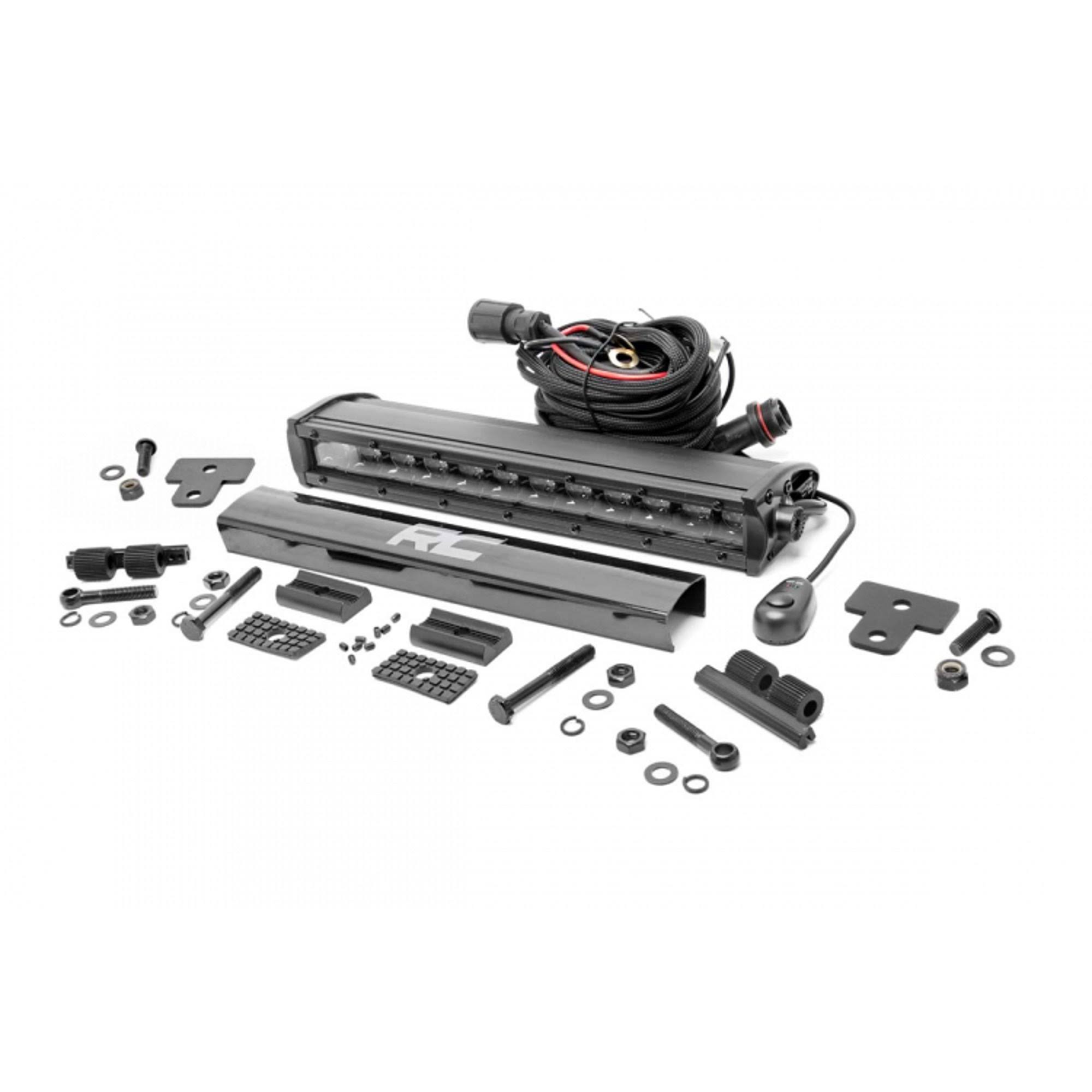 Rough Country 97001 Can-Am Defender 12 Inch Recessed Bumper Led Kit Black Series 16-20 Defender V4_SM8PQVM3 Rough Country 97001 Can-Am Defender 12 Inch Recessed Bumper Led Kit Black Series 16-20 Defender V4_SM8PQVM3