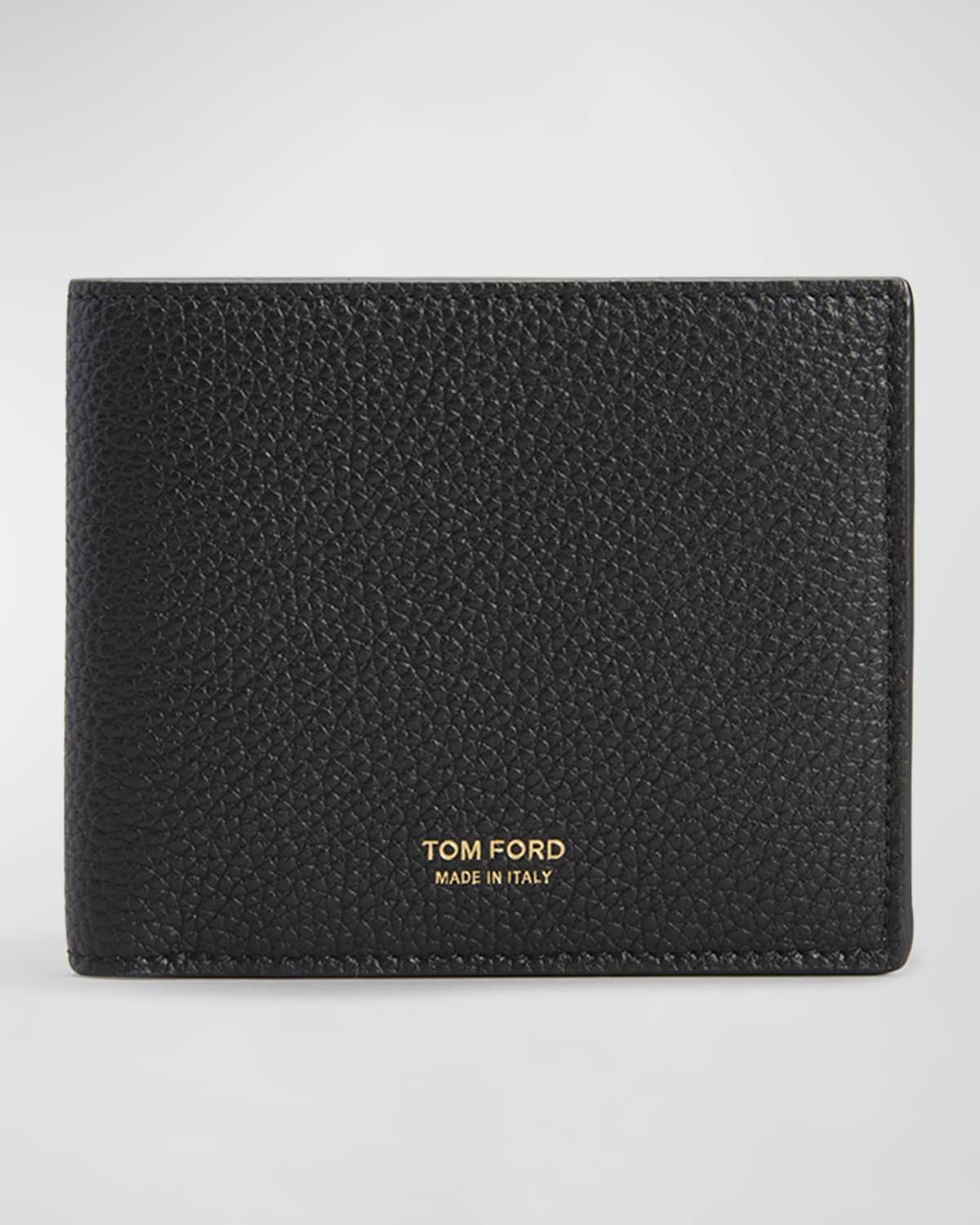 Men's Leather T-Line Bifold Card Holder U0_PHY4KKAA