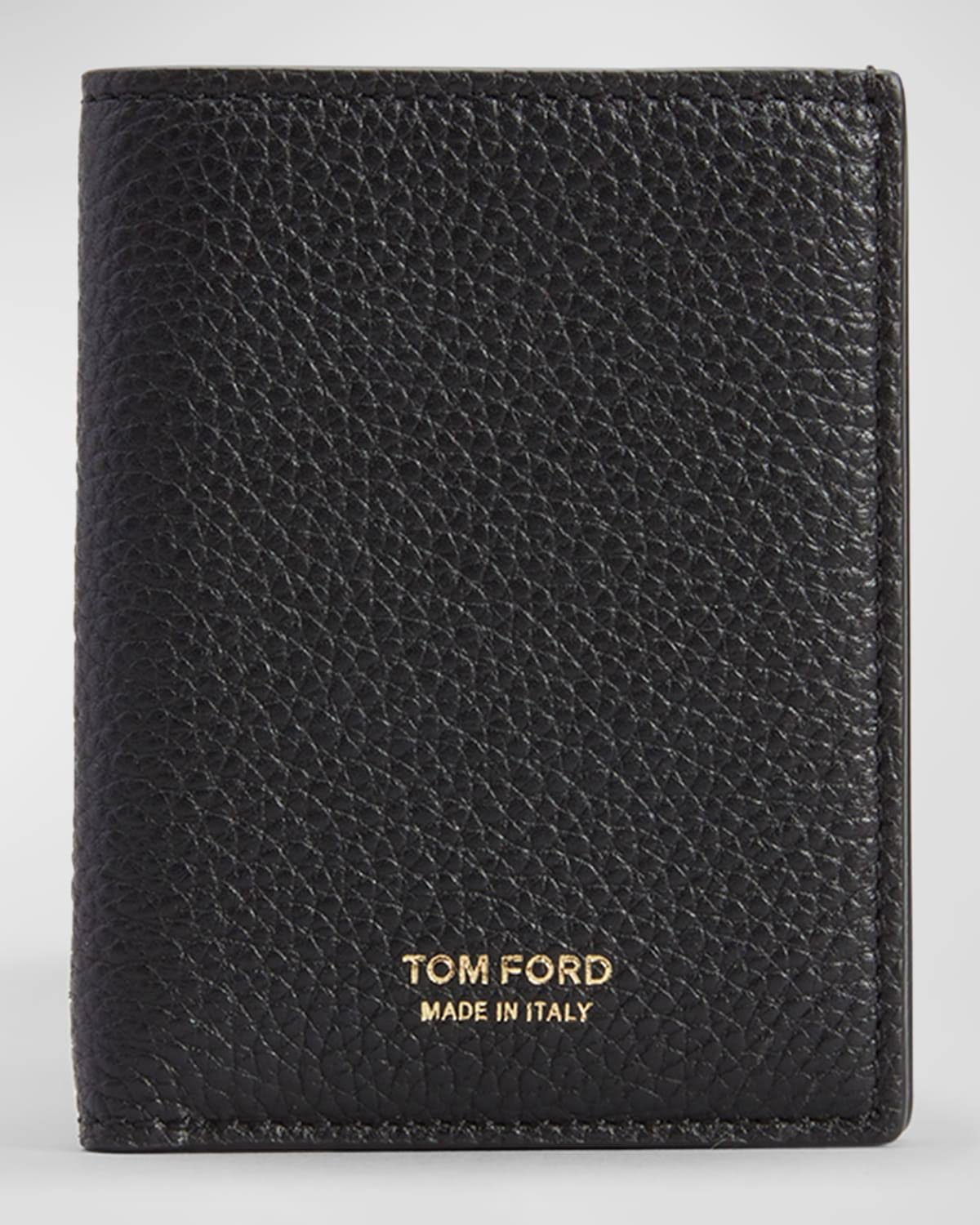 Men's Leather T-Line Bifold Card Holder U0_PHY4KKAA