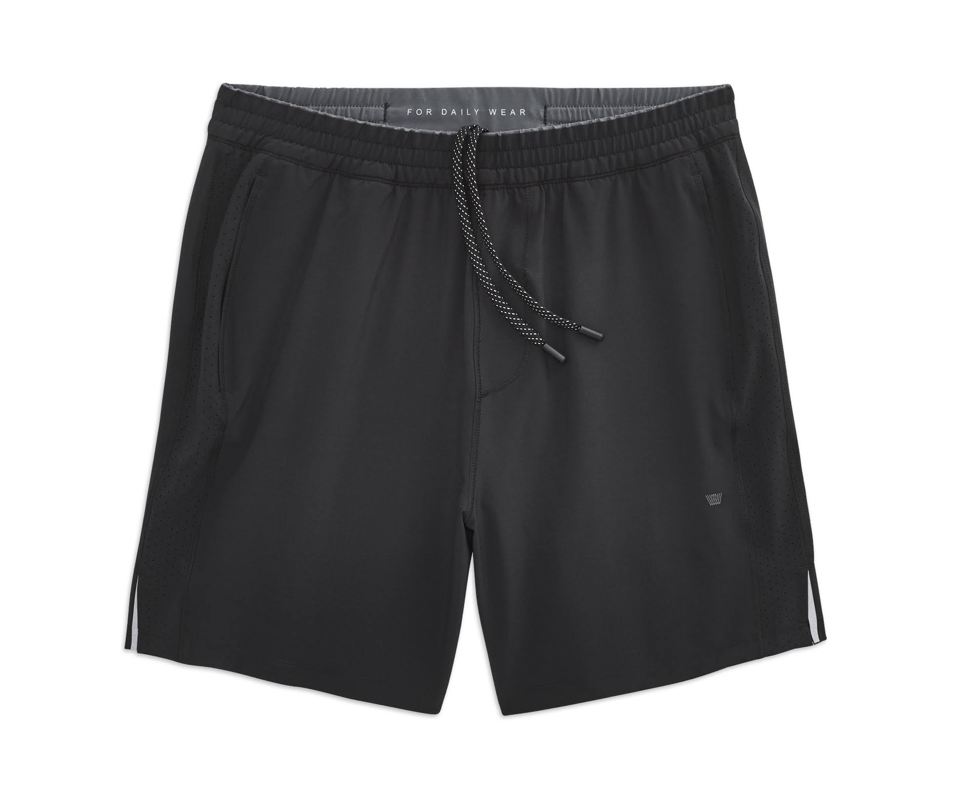 Mack Weldon Men's Stratus Active Short - Lined True Black H0_E23UST2V