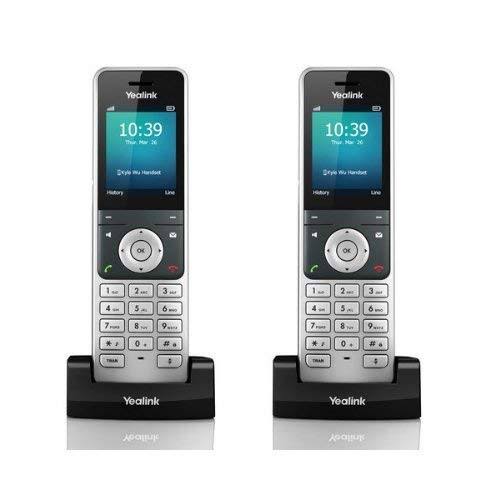 Yealink W56h Bundle Of 2 Ip Dect Voip Phone Handset, Hd Voice, Quick Charge OR_05AKFROB Yealink W56h Bundle Of 2 Ip Dect Voip Phone Handset, Hd Voice, Quick Charge OR_05AKFROB