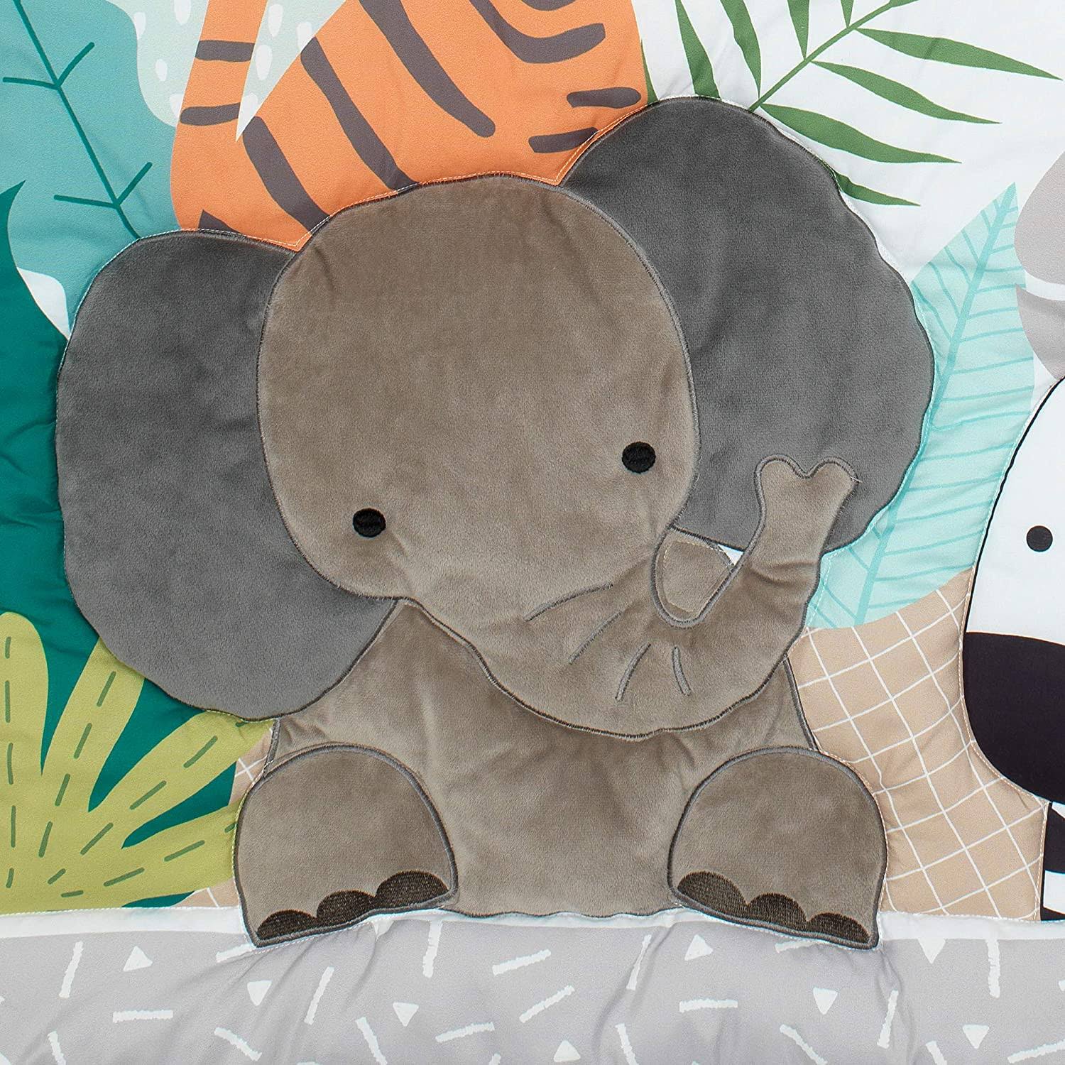 Bedtime Originals Mighty Jungle 3piece Crib Bedding Set Multicolor G4_ME8IZZR3 Bedtime Originals Mighty Jungle 3piece Crib Bedding Set Multicolor G4_ME8IZZR3