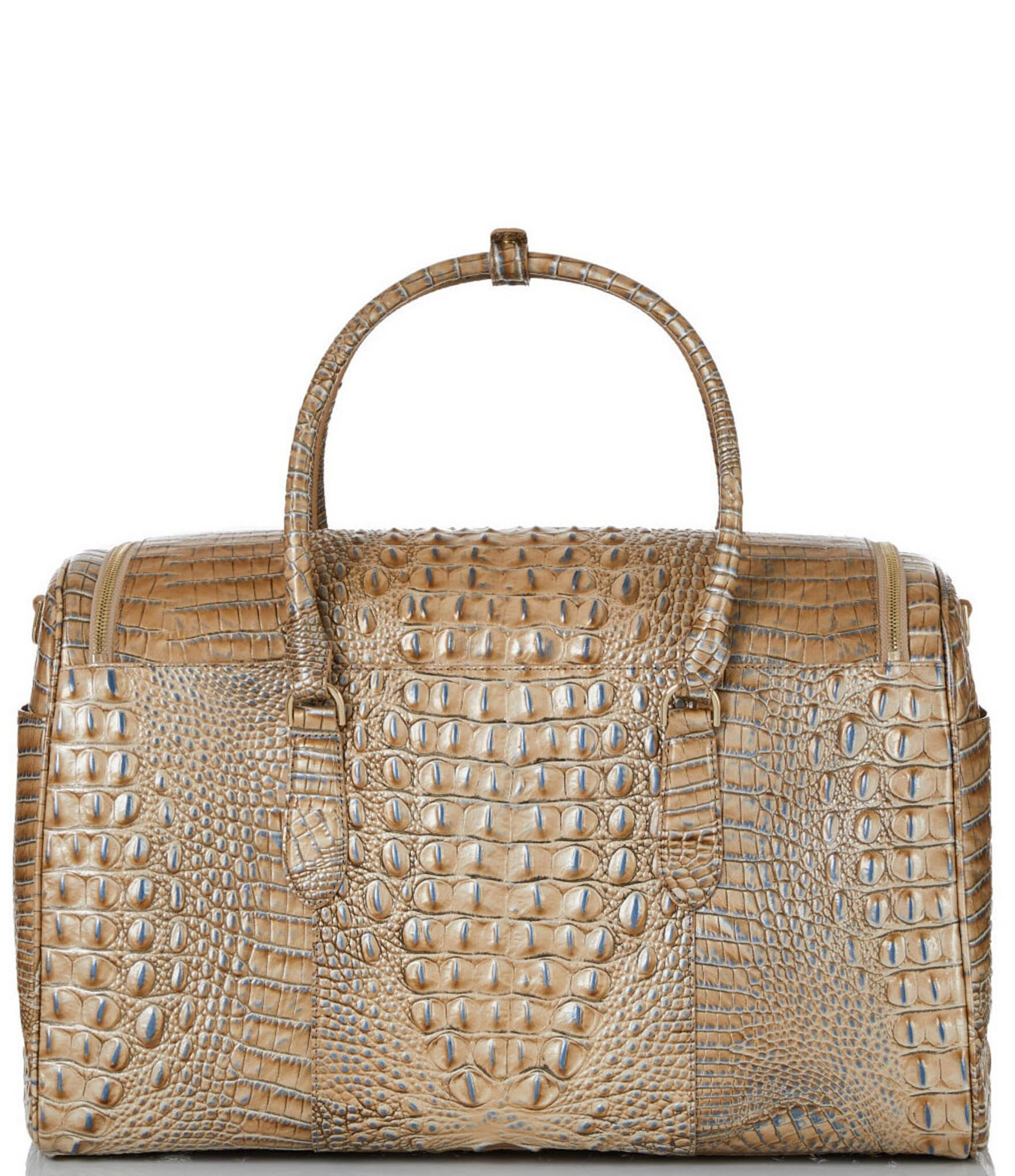 Brahmin Melbourne Collection Talulla Weekender Bag - Pomegranate 7Q_JL3APMPG