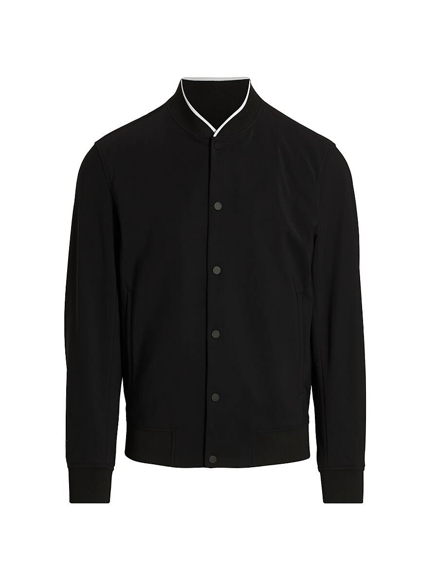 Theory Murphy Baseball Jacket Putty Z2_FLDZVZS5