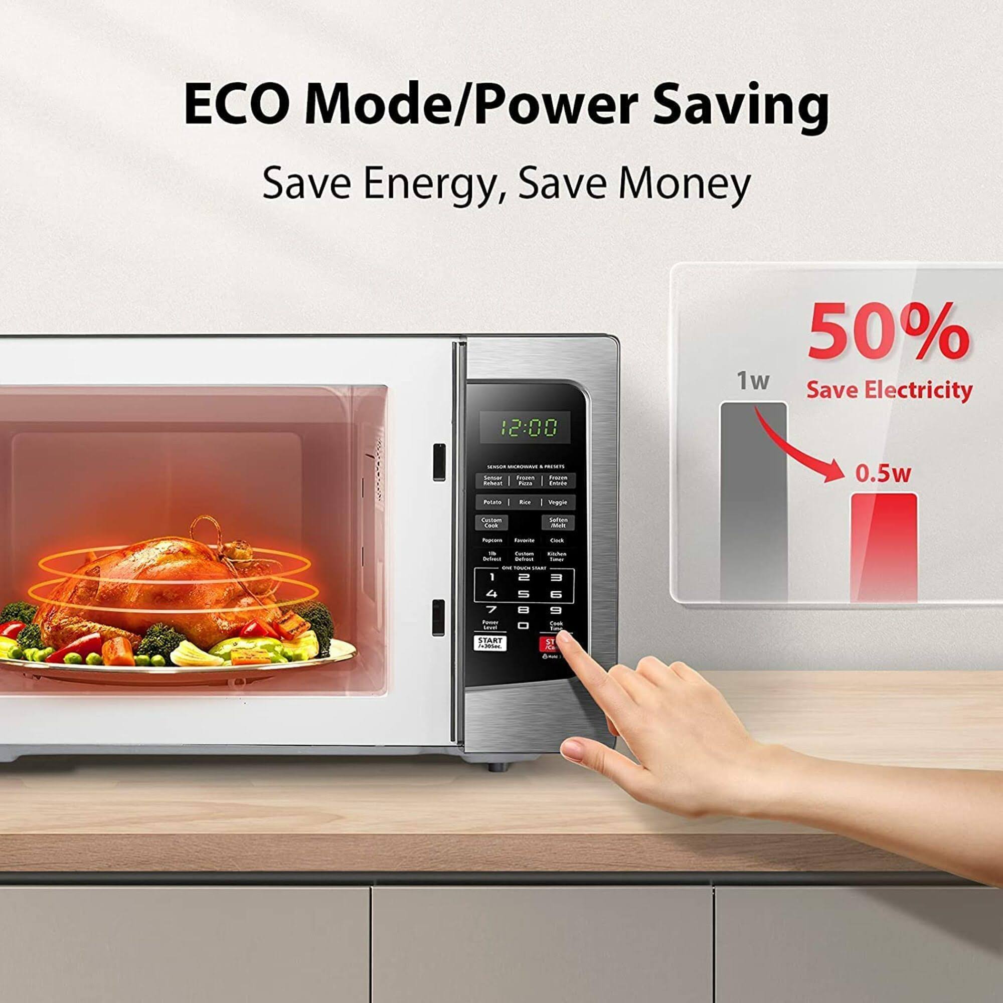Toshiba Em131a5c-Ss Microwave Oven With Smart Sensor KO_RRZINRU9 Toshiba Em131a5c-Ss Microwave Oven With Smart Sensor KO_RRZINRU9