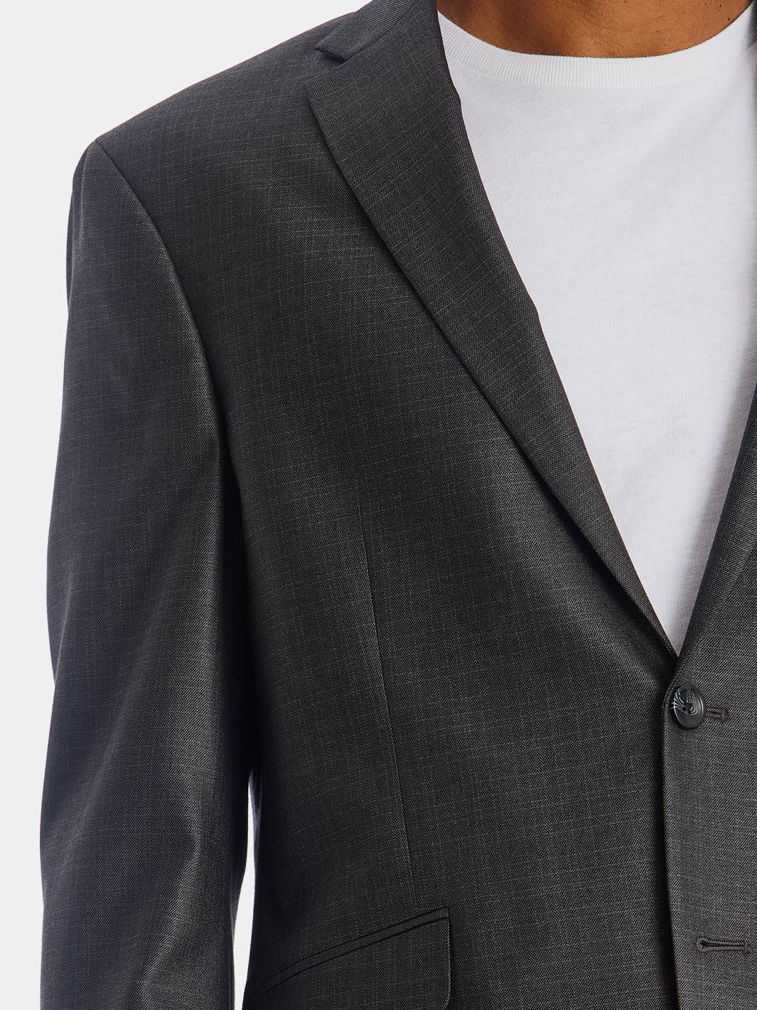 Kenneth Cole Reaction Men's Techni-Cole Suit Separate Slim-Fit Suit Jacket - Charcoal - Size 38s Q5_VLGEGITC