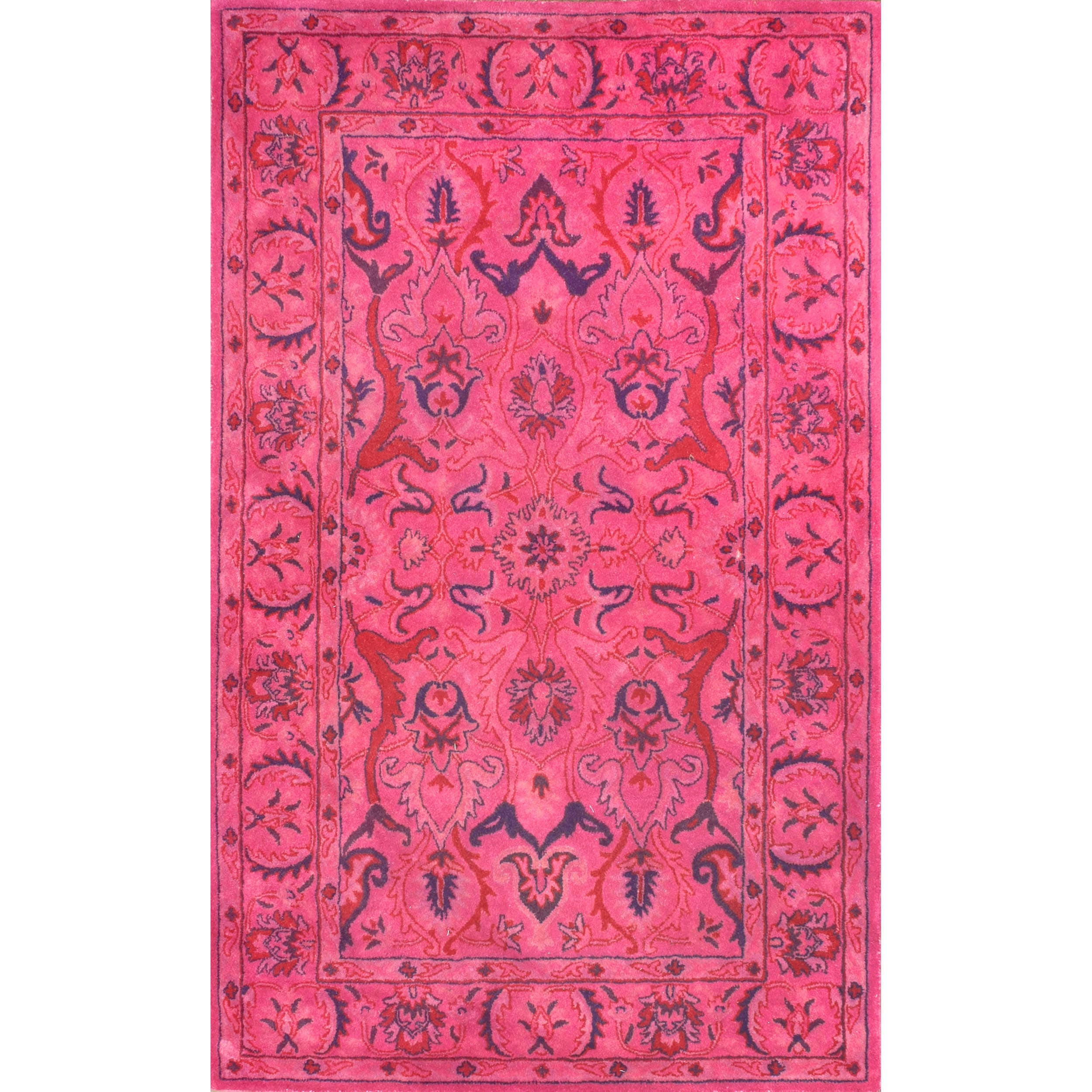 Nuloom Kimberly Overdyed Style Pink 4' X 6' Area Rug DU_RGEZ35QV