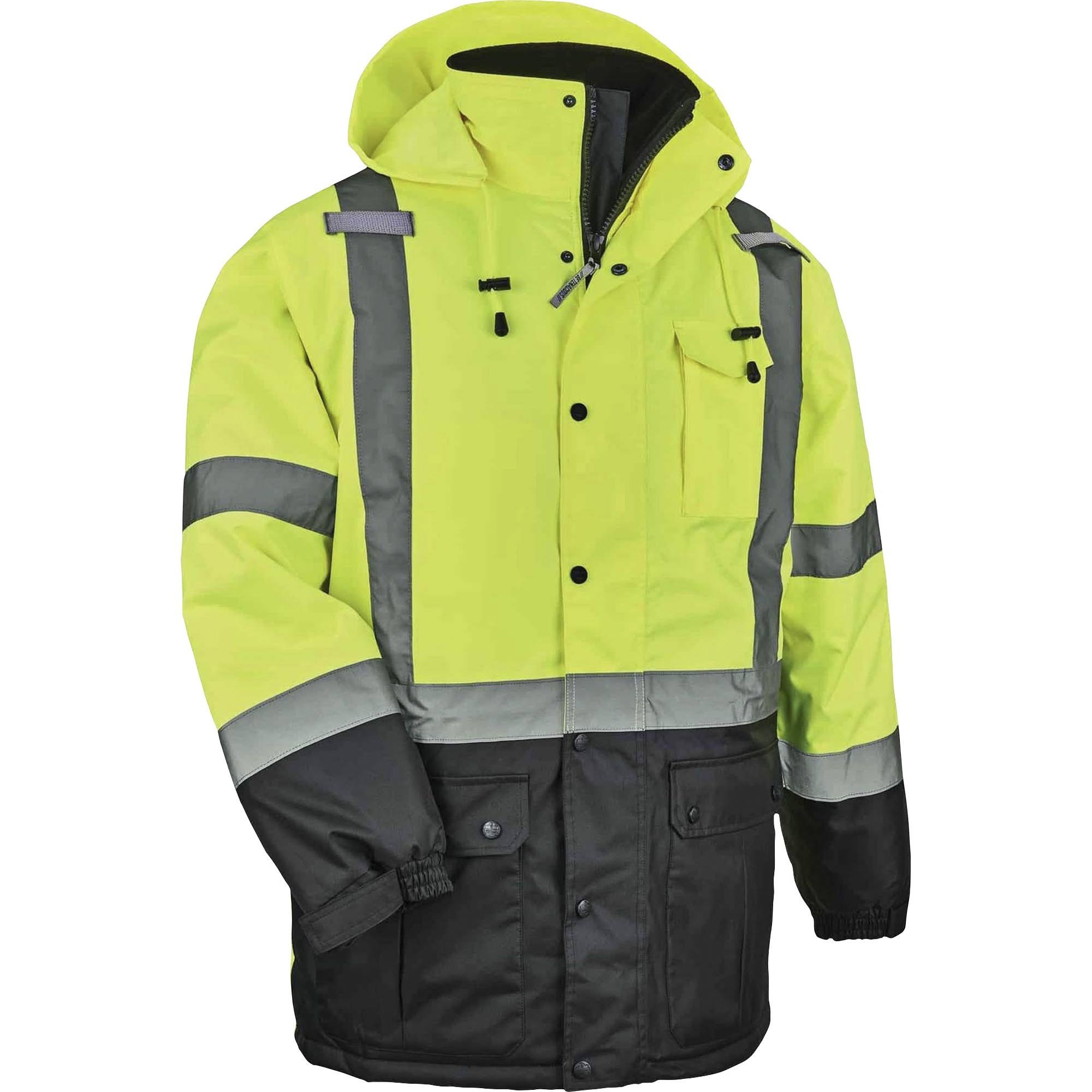 Glowear 8384 Type R Class 3 Thermal Parka Lime M AA_OBVAN3DI Glowear 8384 Type R Class 3 Thermal Parka Lime M AA_OBVAN3DI