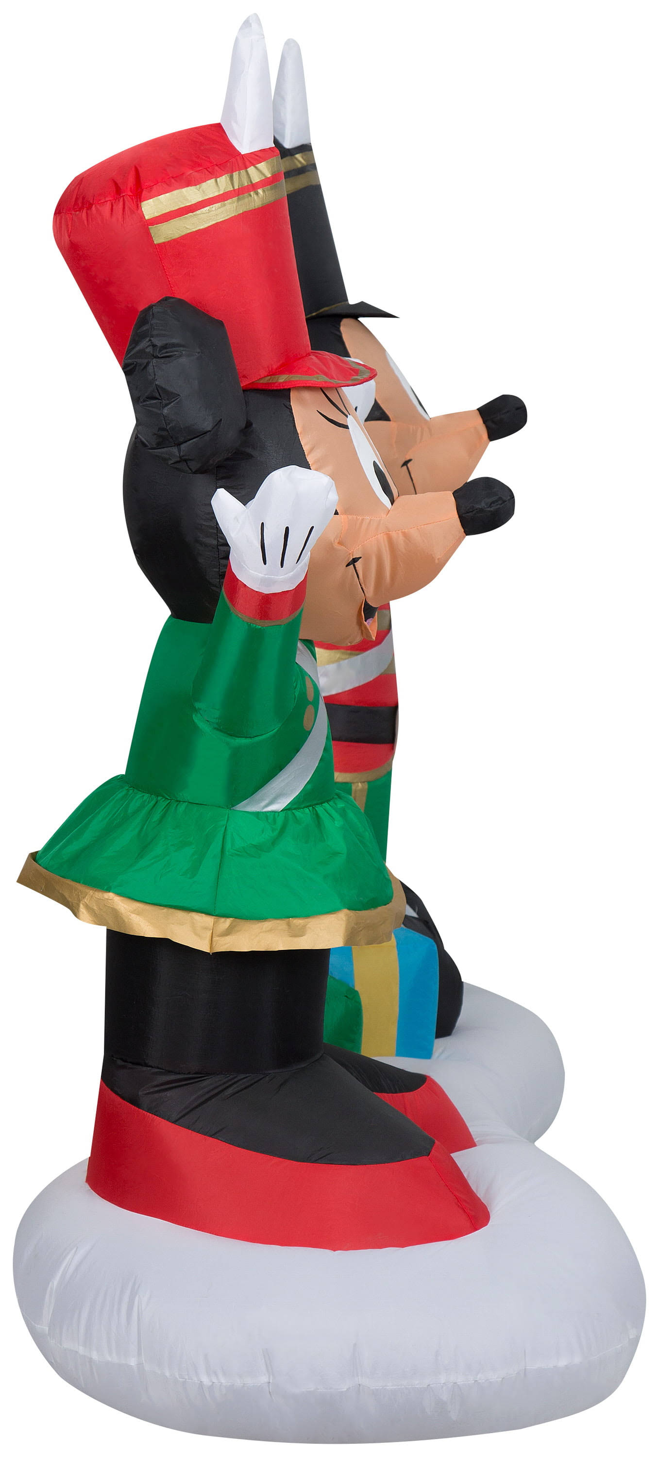 Gemmy Airblown Inflatable Mickey Mouse And Minnie As Toy Soldiers, 4.5 Ft Tall CU_JNDNB5CH Gemmy Airblown Inflatable Mickey Mouse And Minnie As Toy Soldiers, 4.5 Ft Tall CU_JNDNB5CH