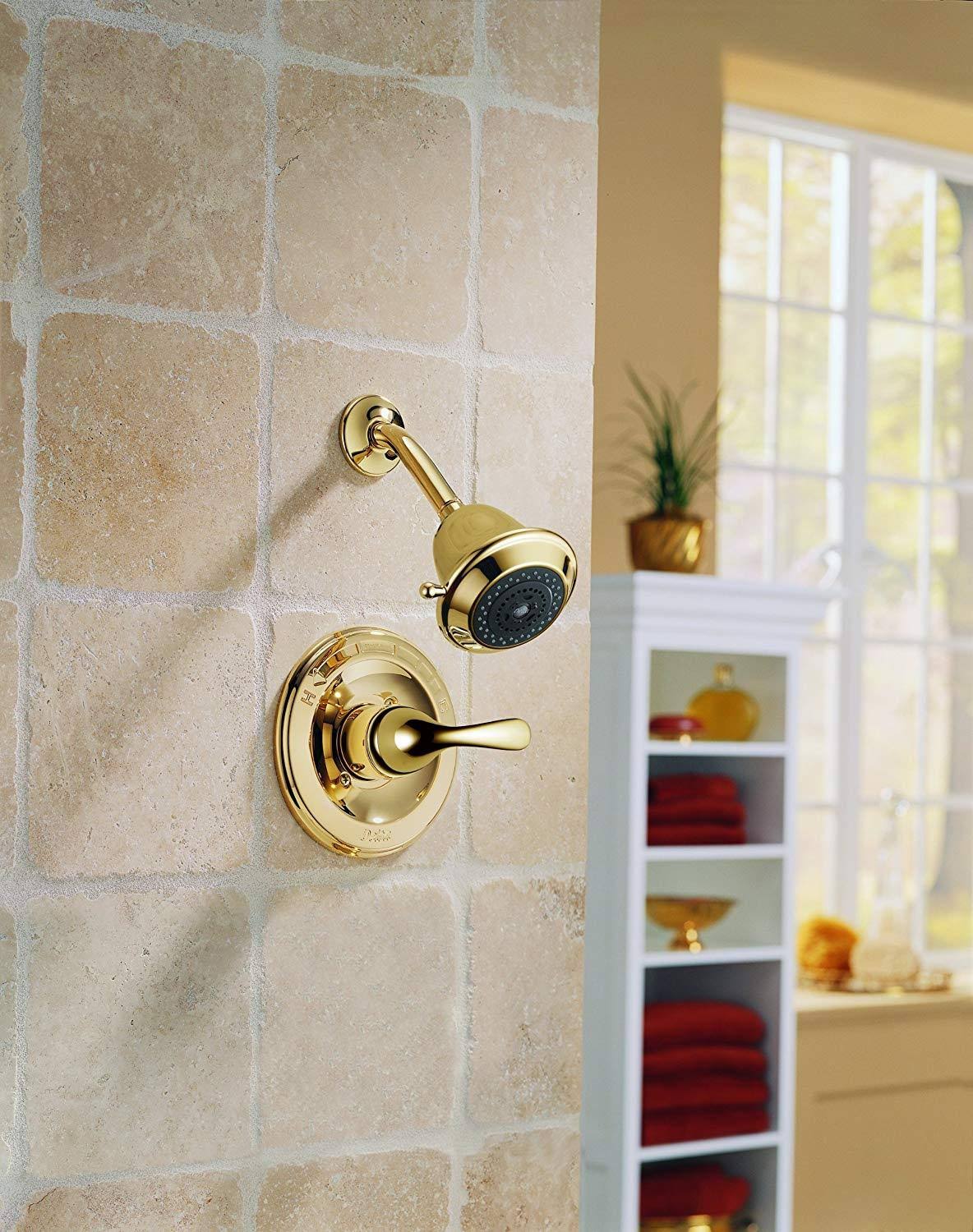 Delta T13220-Pbshc Classic Monitor 13 Series Shower Trim - Polished Brass 2N_1L2SQ6ND