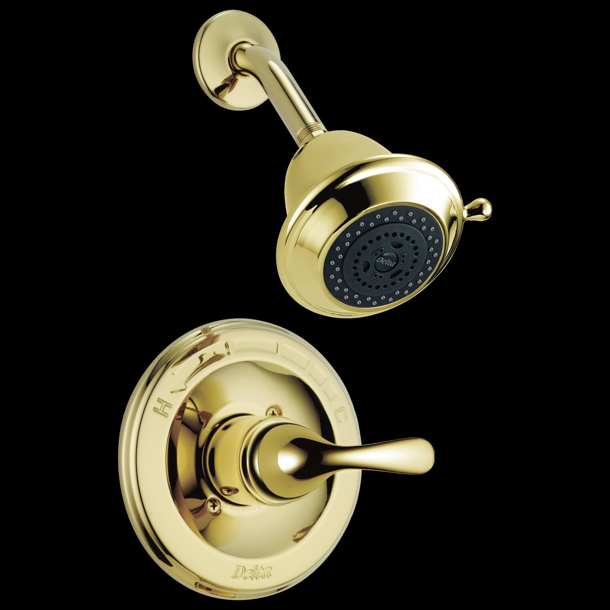 Delta T13220-Pbshc Classic Monitor 13 Series Shower Trim - Polished Brass 2N_1L2SQ6ND