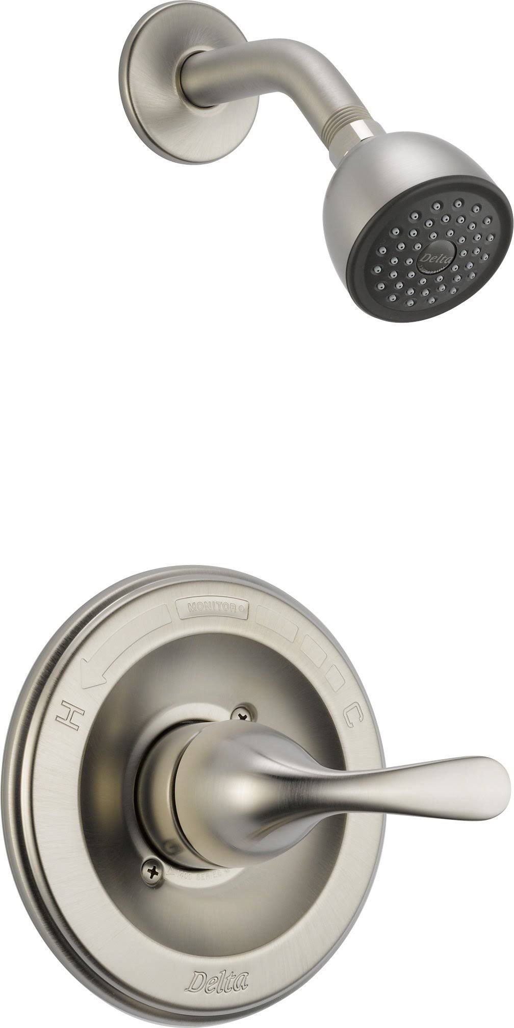 Delta T13220-Pbshc Classic Monitor 13 Series Shower Trim - Polished Brass 2N_1L2SQ6ND Delta T13220-Pbshc Classic Monitor 13 Series Shower Trim - Polished Brass 2N_1L2SQ6ND
