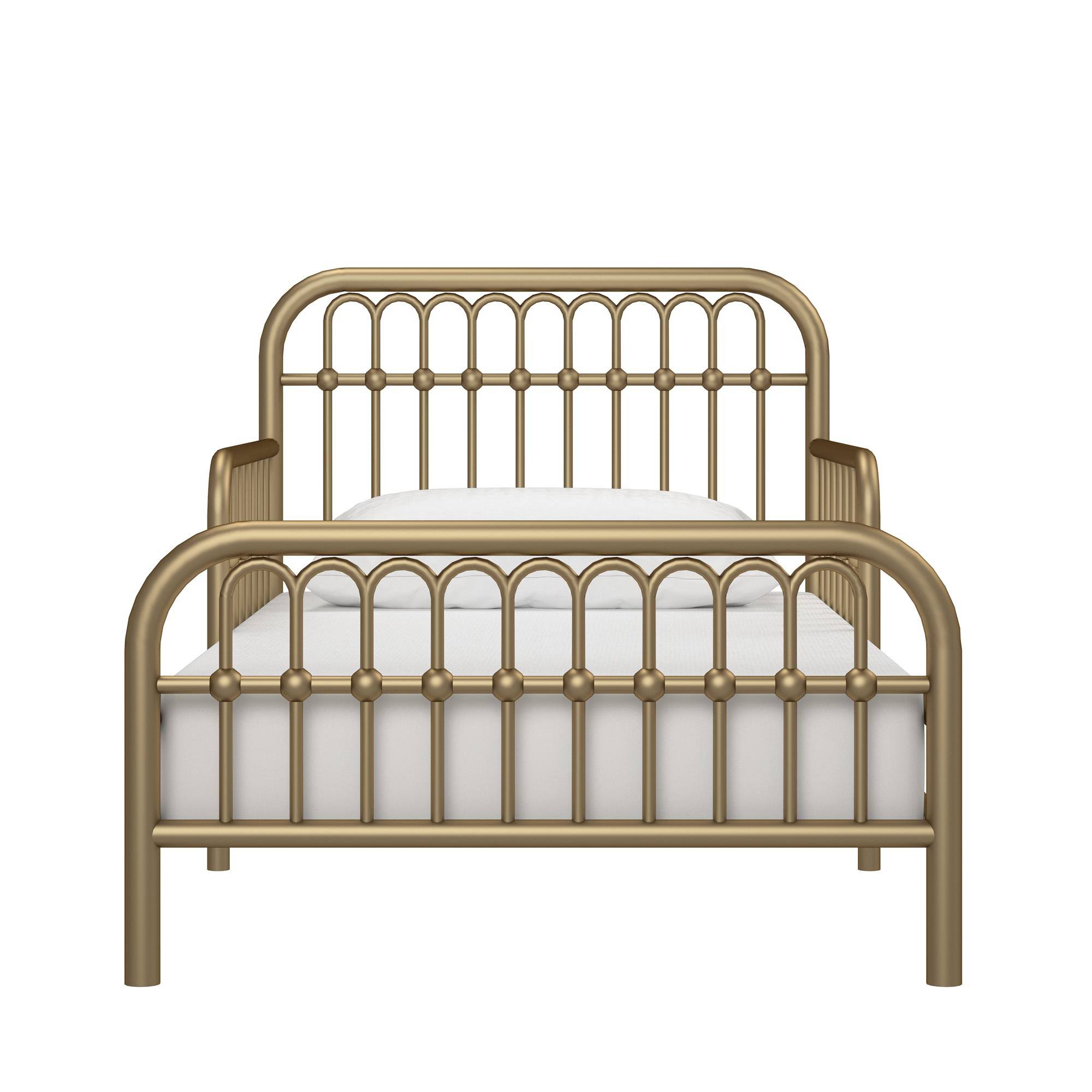Little Seeds - Monarch Hill Ivy Gold Metal Toddler Bed FO_TOVLVAUT Little Seeds - Monarch Hill Ivy Gold Metal Toddler Bed FO_TOVLVAUT