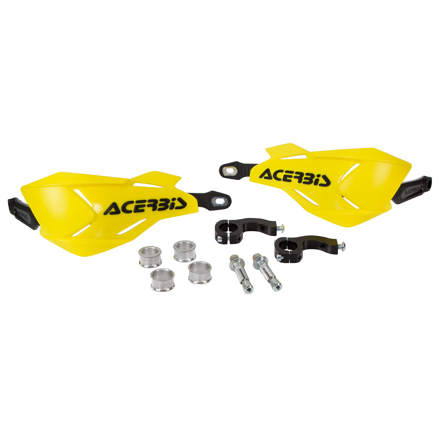 Acerbis X-Factory Handguards (Yellow/Black) FA_9G1CEEQL