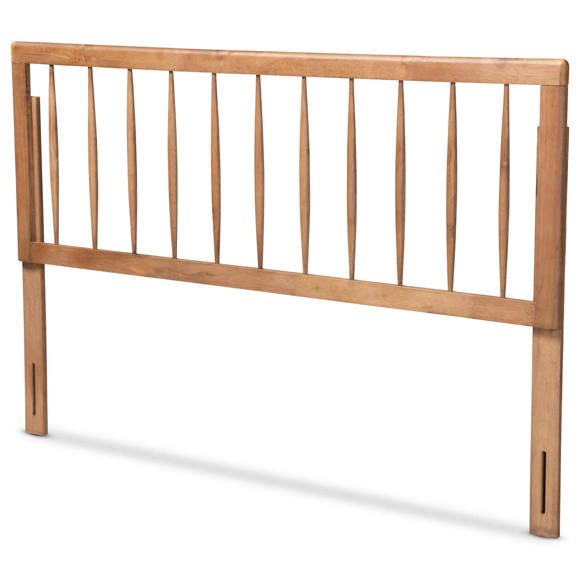 Baxton Studio Valin Modern And Contemporary Ash Walnut Finished Wood Queen Size Headboard 1Y_SLYJOOHE