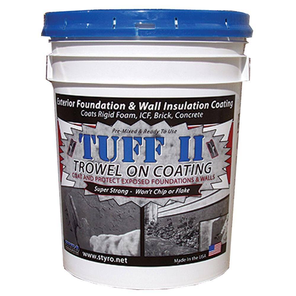 Styro Industries 5 Gal. Foundation Grey Tuff Ii Foundation Coating JW_FRAZXNDK Styro Industries 5 Gal. Foundation Grey Tuff Ii Foundation Coating JW_FRAZXNDK
