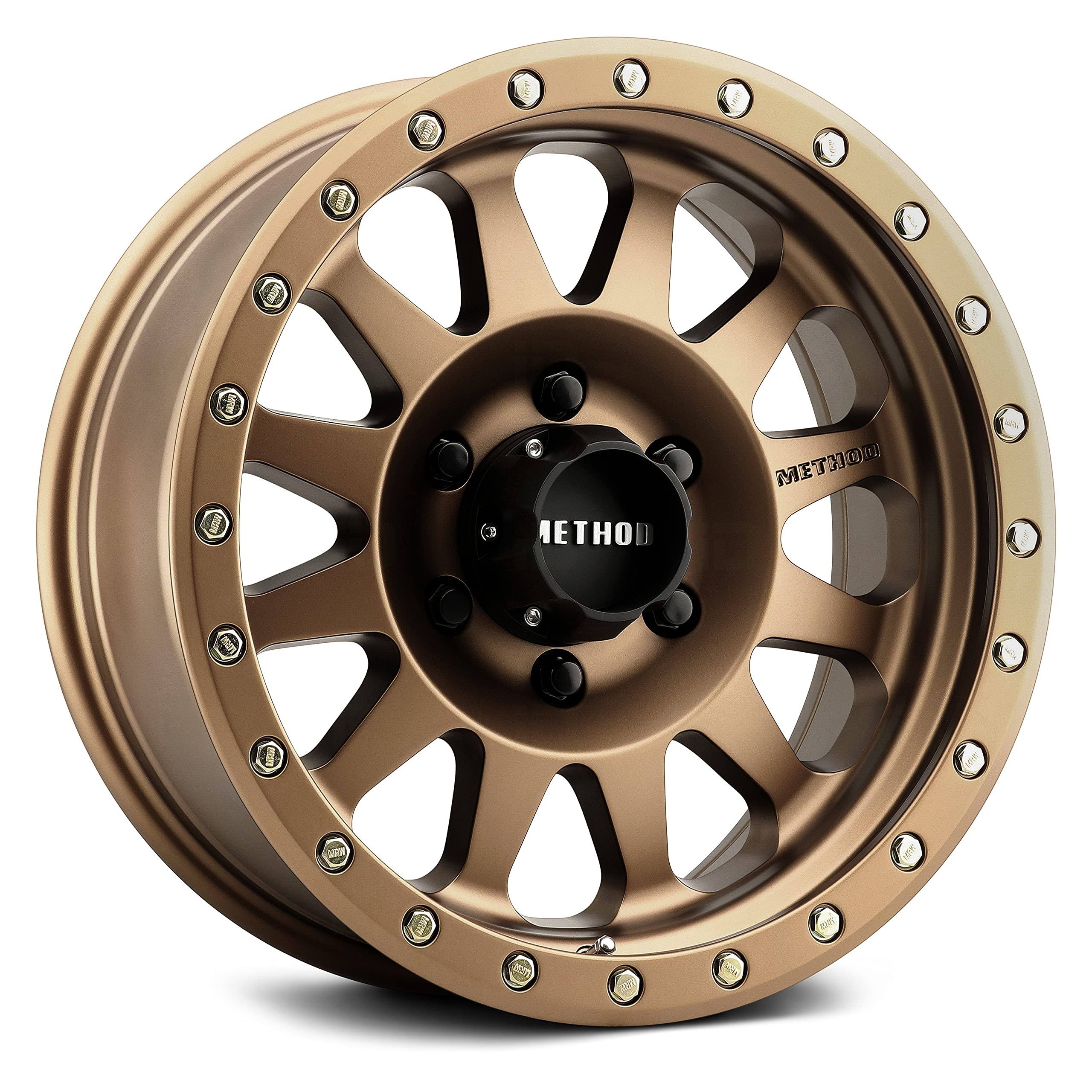 15x8 Method Mr304 Double Standard Bronze Wheel 5x4.5 (-24mm) RI_USU6W9F7 15x8 Method Mr304 Double Standard Bronze Wheel 5x4.5 (-24mm) RI_USU6W9F7
