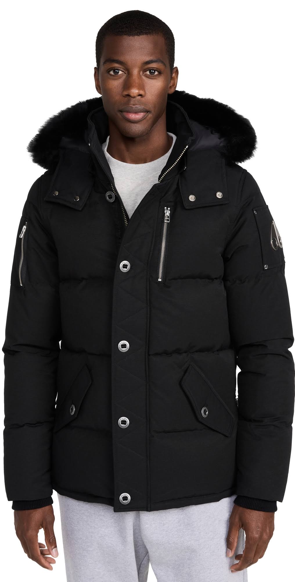 Moose Knuckles 3q Jacket Black UK_4RLUZXAE