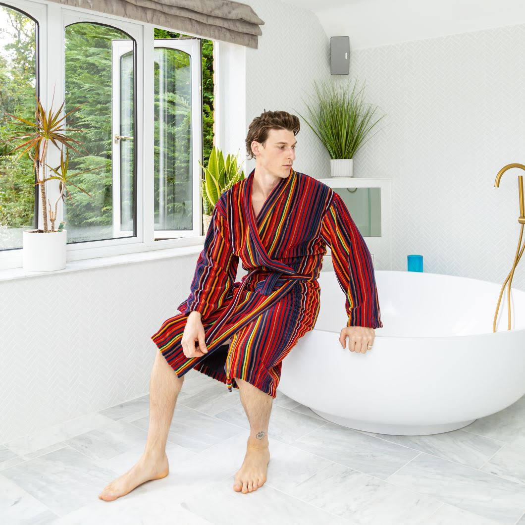 Bown Of London Usa Men's Robe | Bown Of London Large H6_FU9MFS49